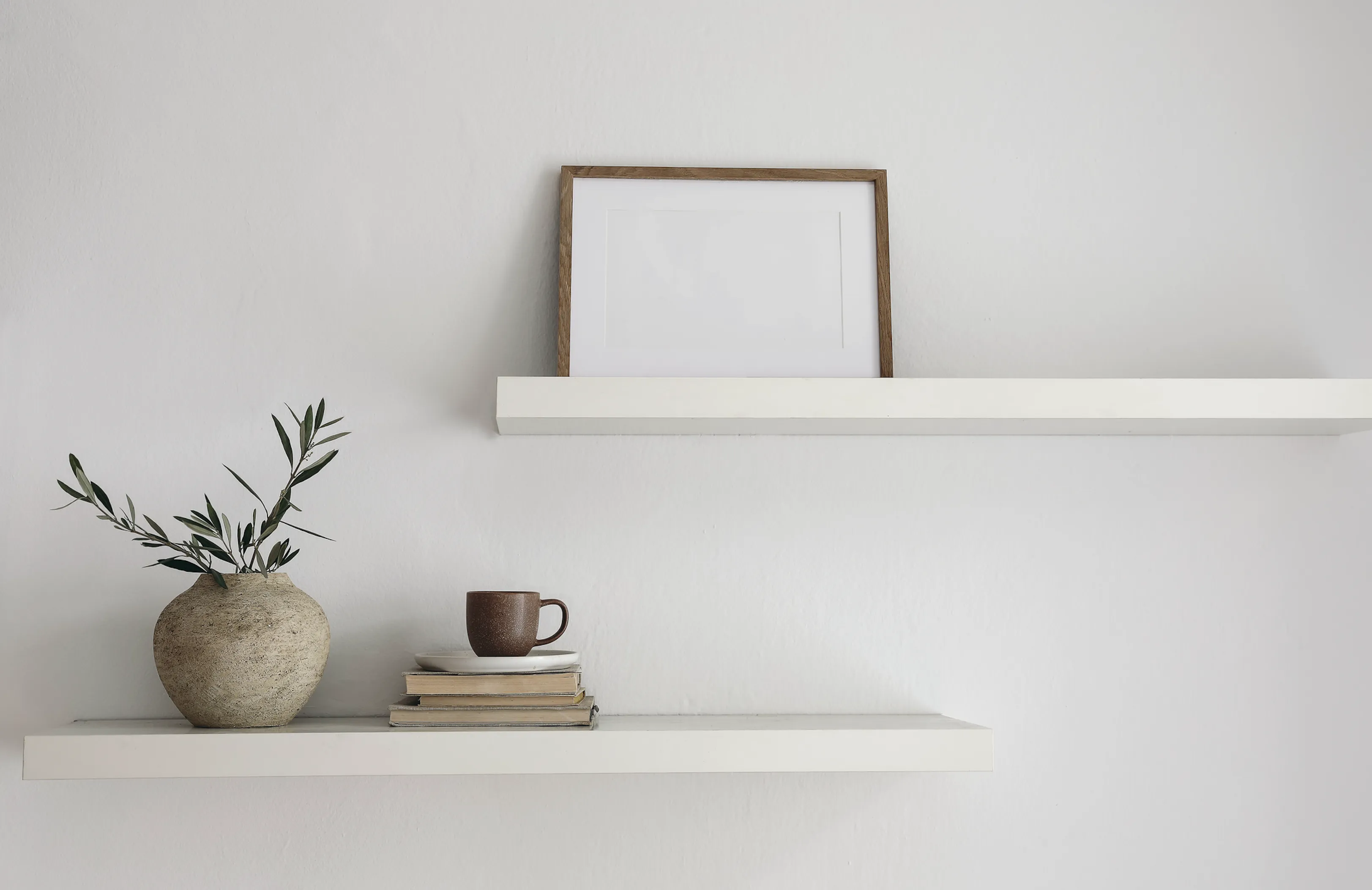 100cm Modern Floating Wall Shelf - By Harbour Housewares