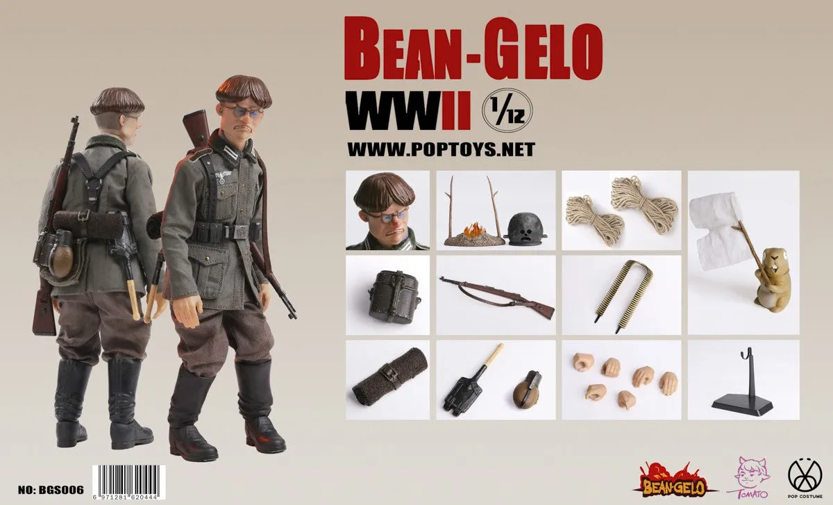 1/12 - WWII Bean-Gelo - Han - Gray Sleeveless Shirt