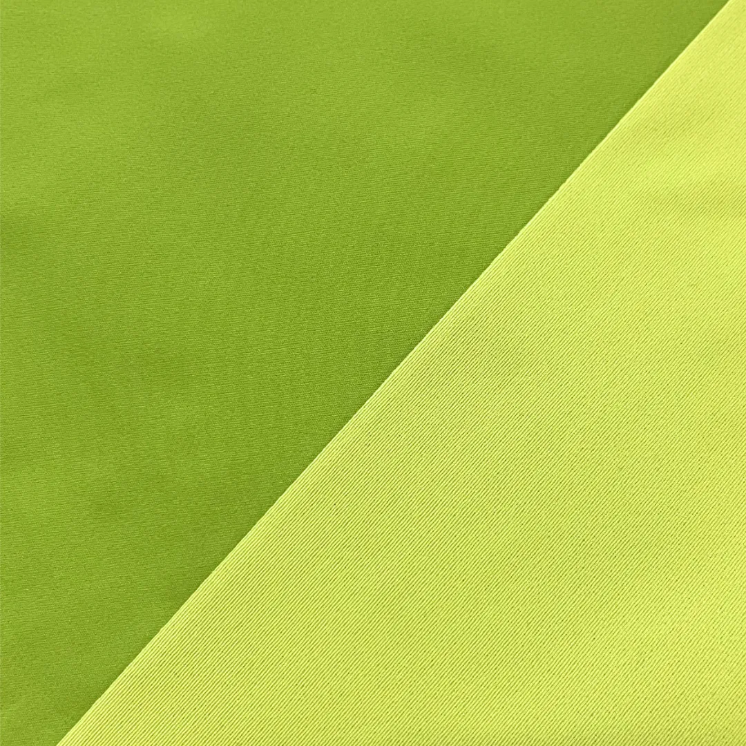 3-Layer Waterproof Breathable Polyester Fabric with Stretch - Wild Lime (Sold per Yard)