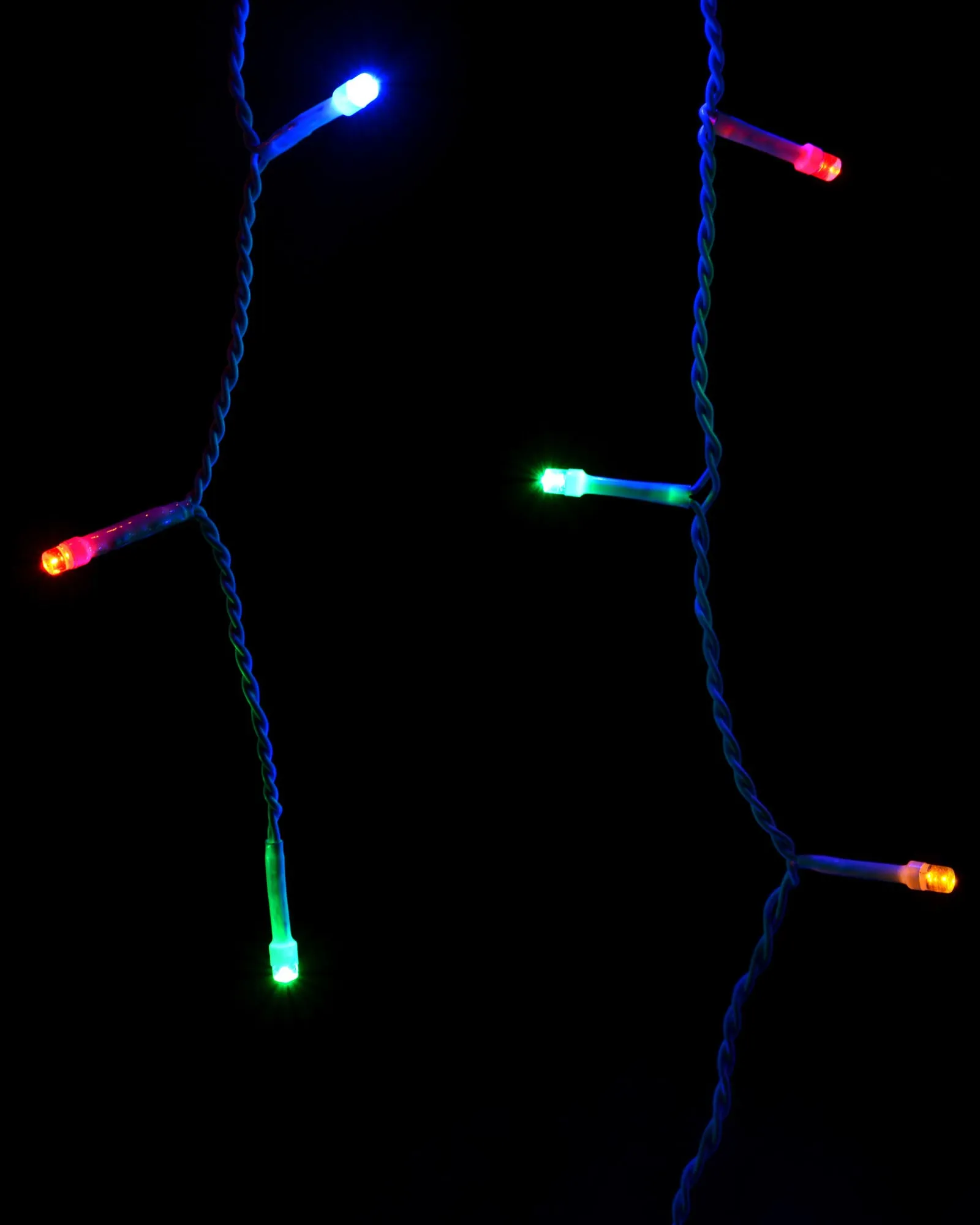 360 Icicle LED Light String, Multi-Coloured, 8.8 m