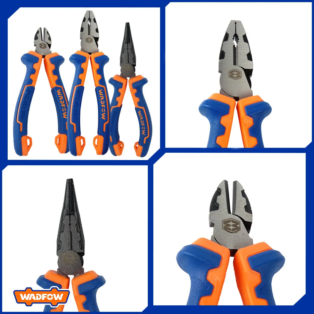 6"/160mm / 8"200mm Set of 3PCS High Leverage Pliers Set WPS0613
