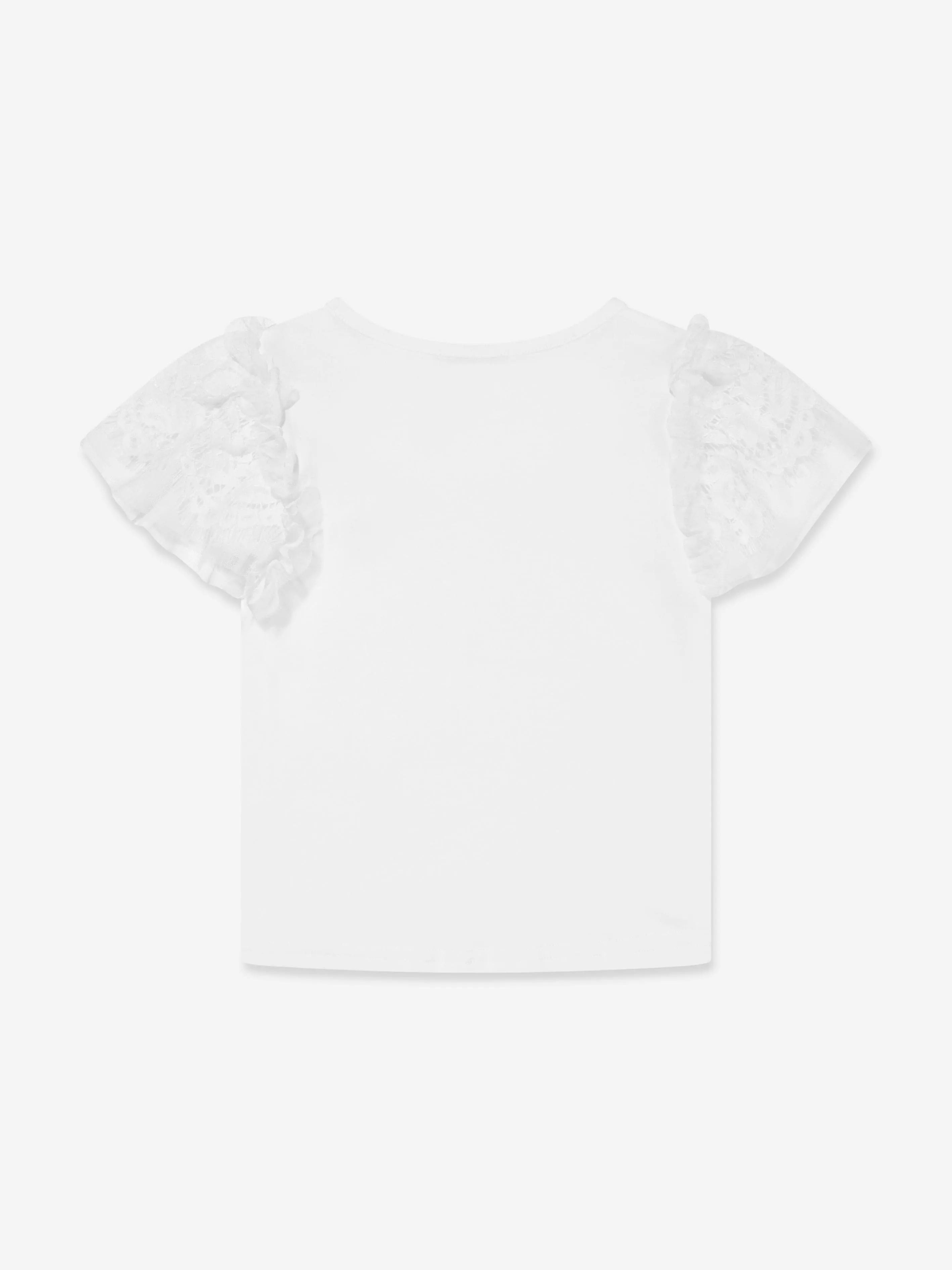 Angels Face Girls Larisa Top in White