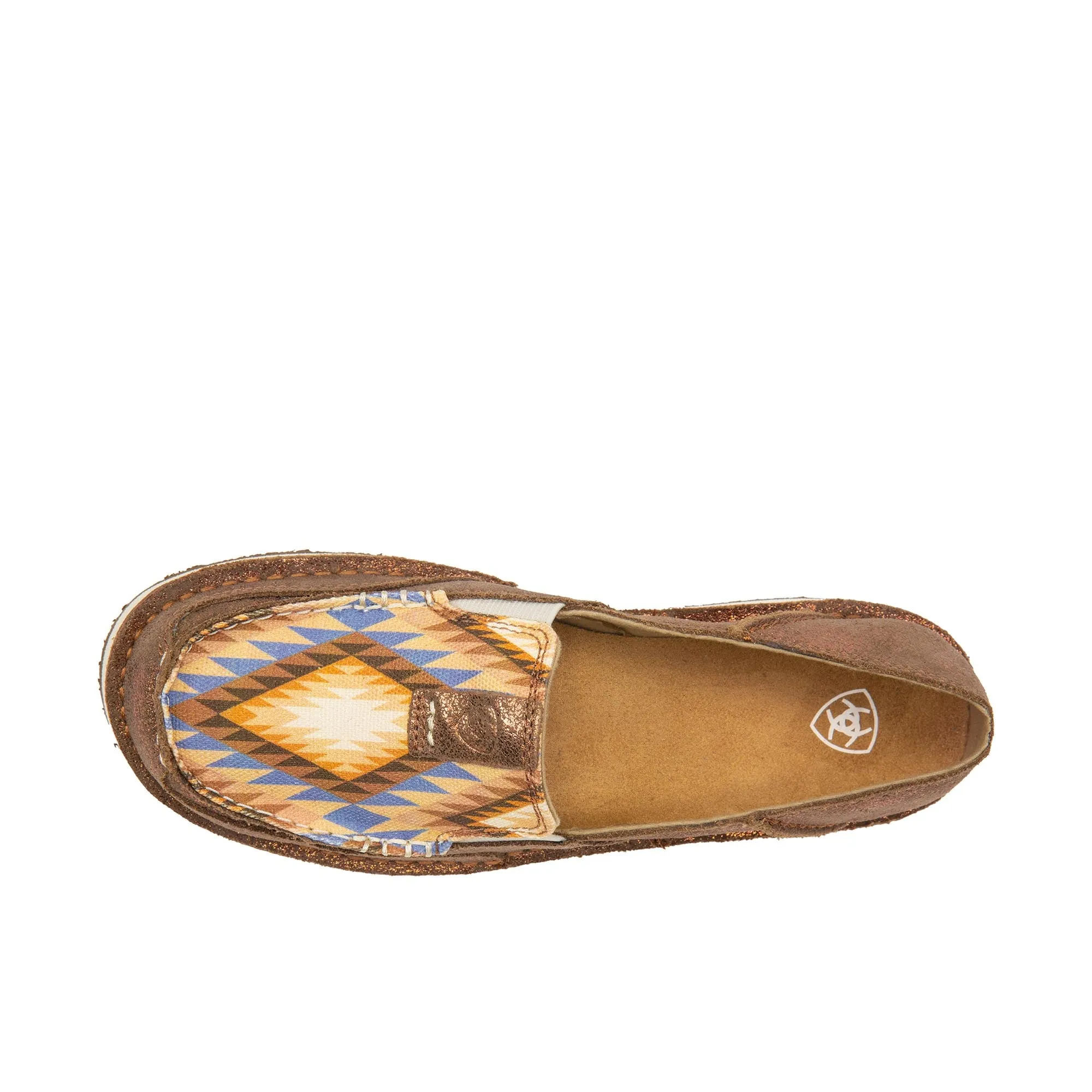 Ariat Womens Cruiser Metallic Bronze Aztec Blanket