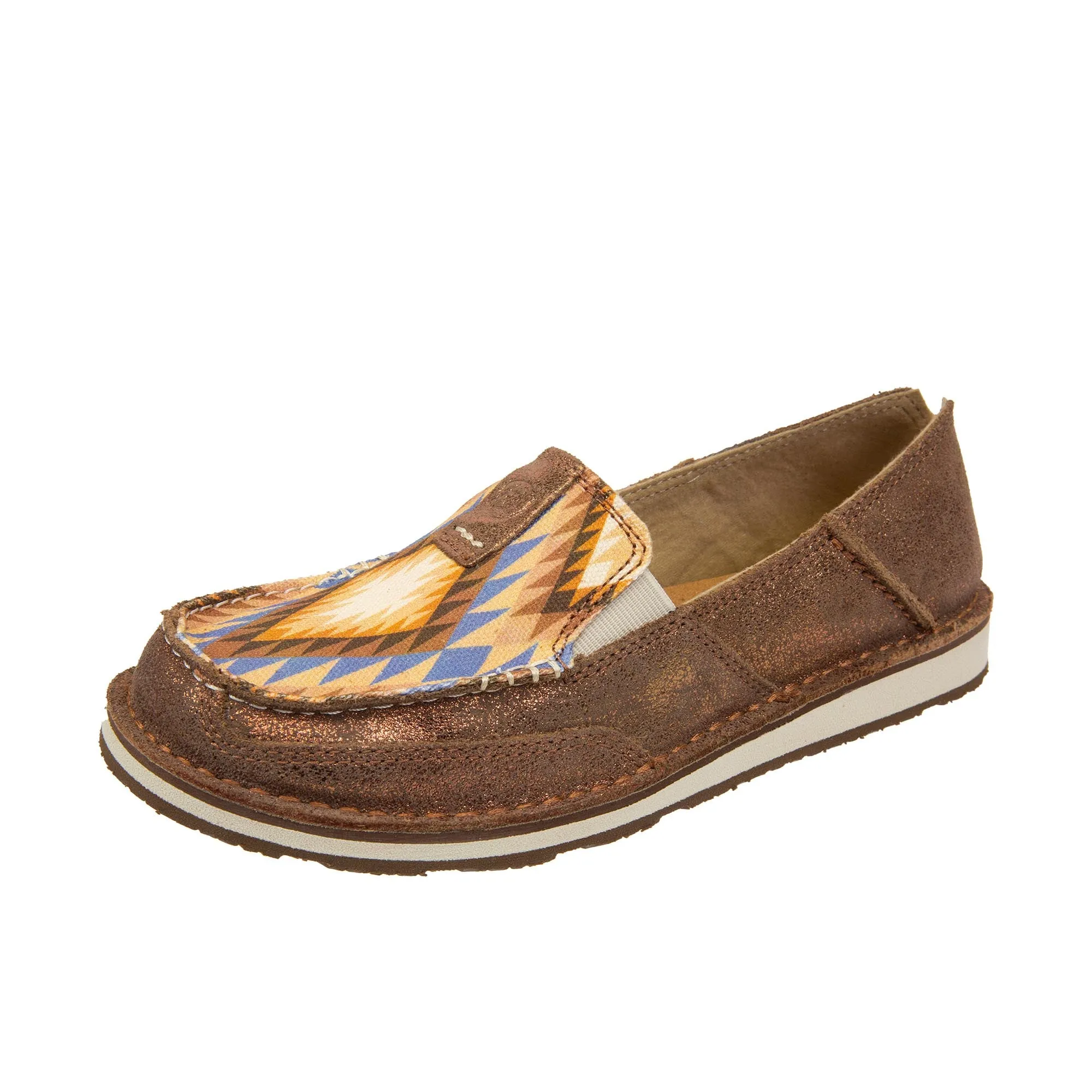 Ariat Womens Cruiser Metallic Bronze Aztec Blanket