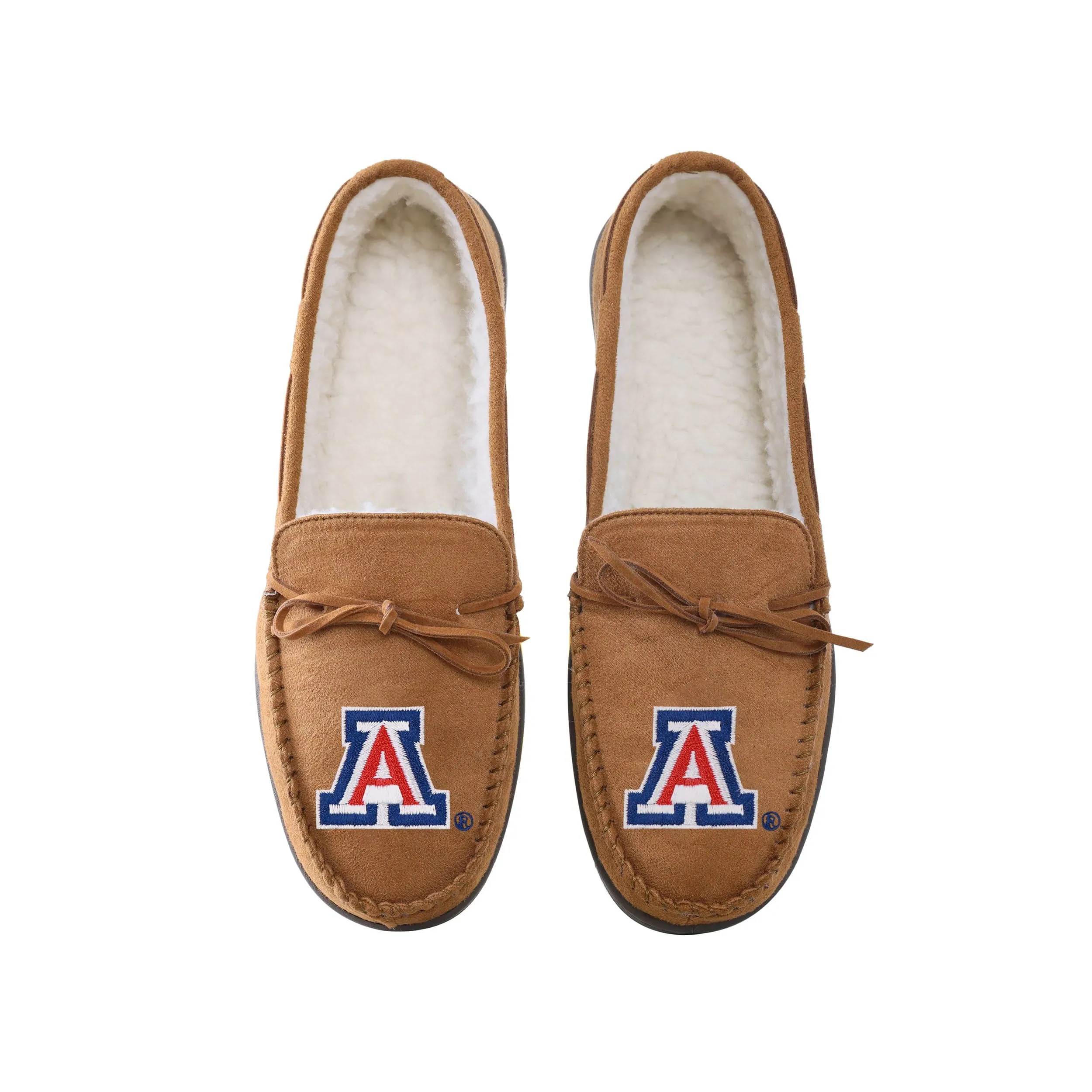 Arizona Wildcats NCAA Mens Moccasin Slippers