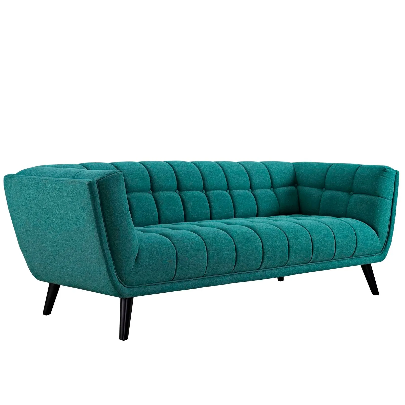 Bestow 2 Piece Upholstered Fabric Sofa and Loveseat Set by Modway