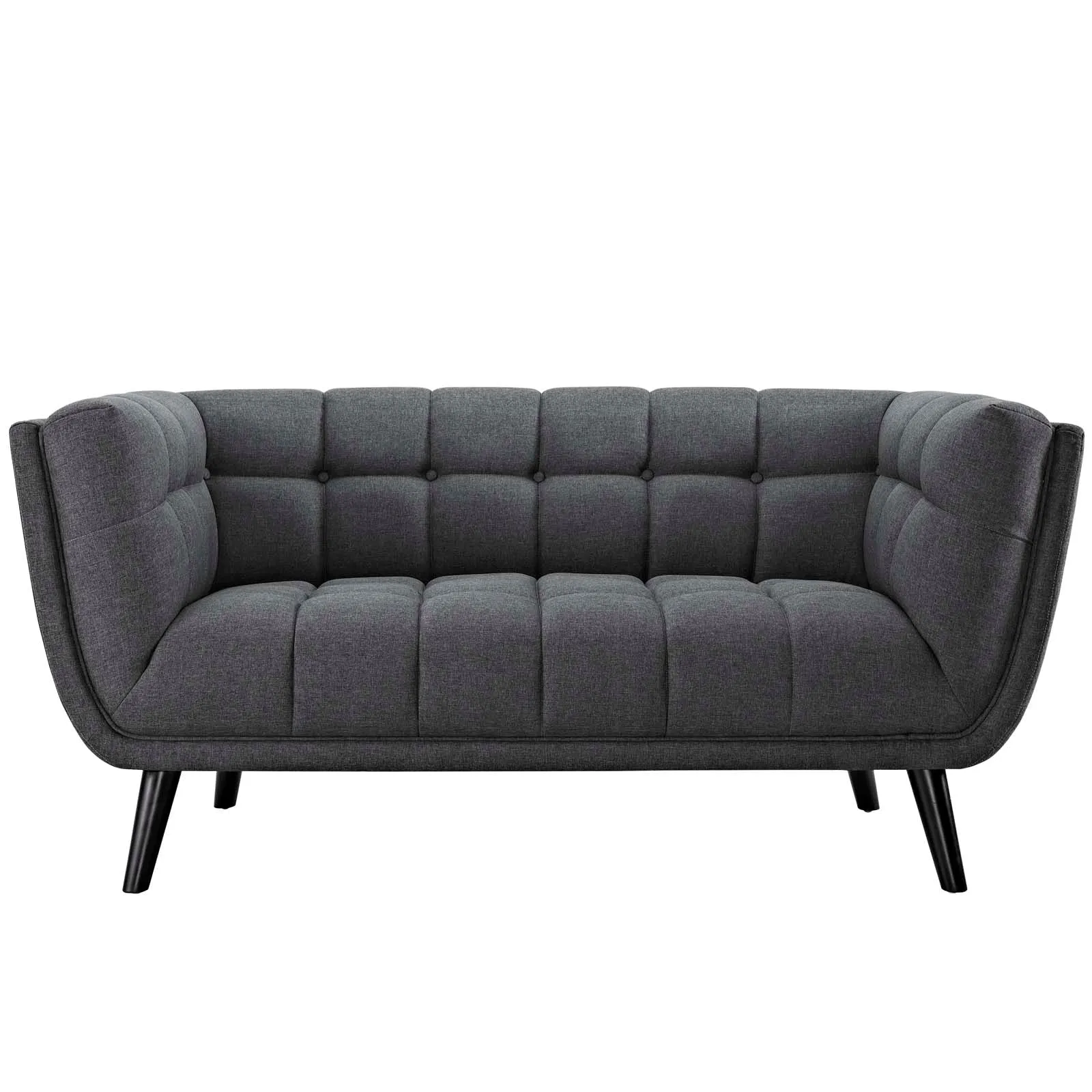Bestow 2 Piece Upholstered Fabric Sofa and Loveseat Set by Modway
