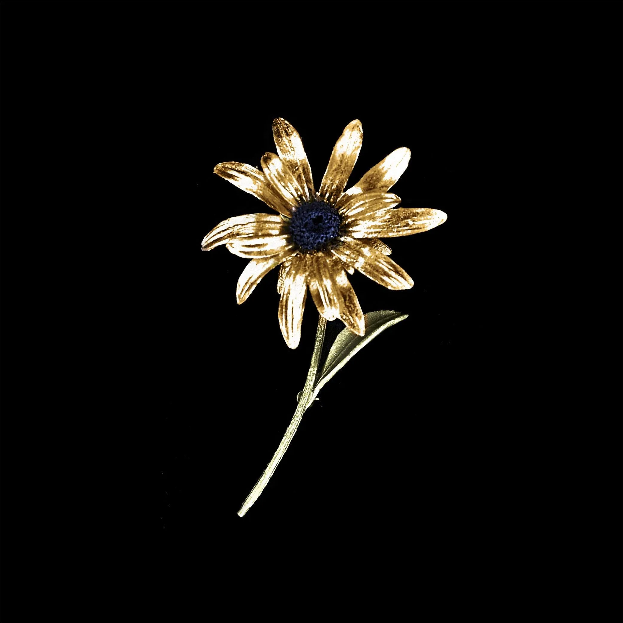 Black-Eyed Susan Brooch