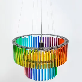 Black Maria SC Test Tube Chandelier - Double