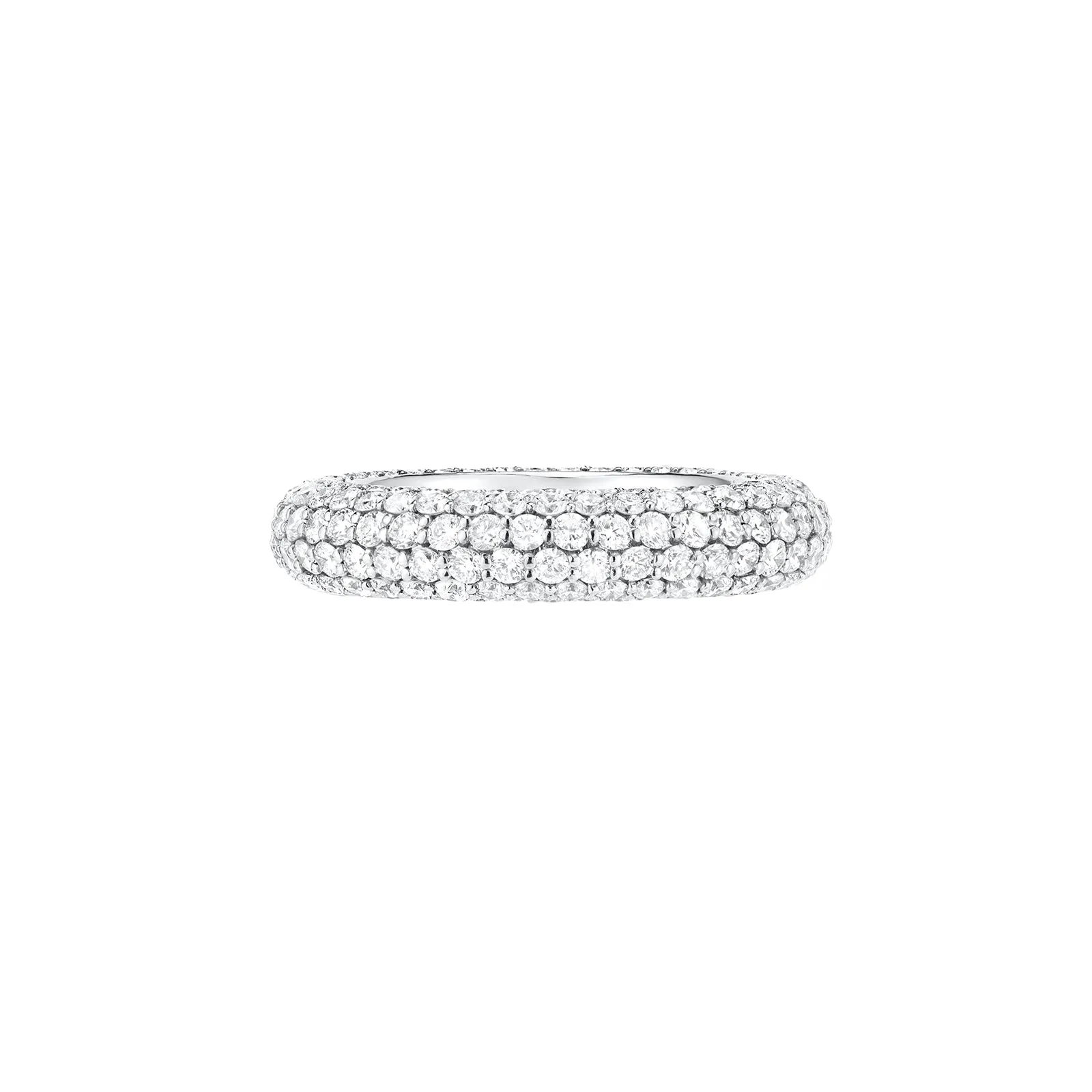 Bombe Ring - White Gold