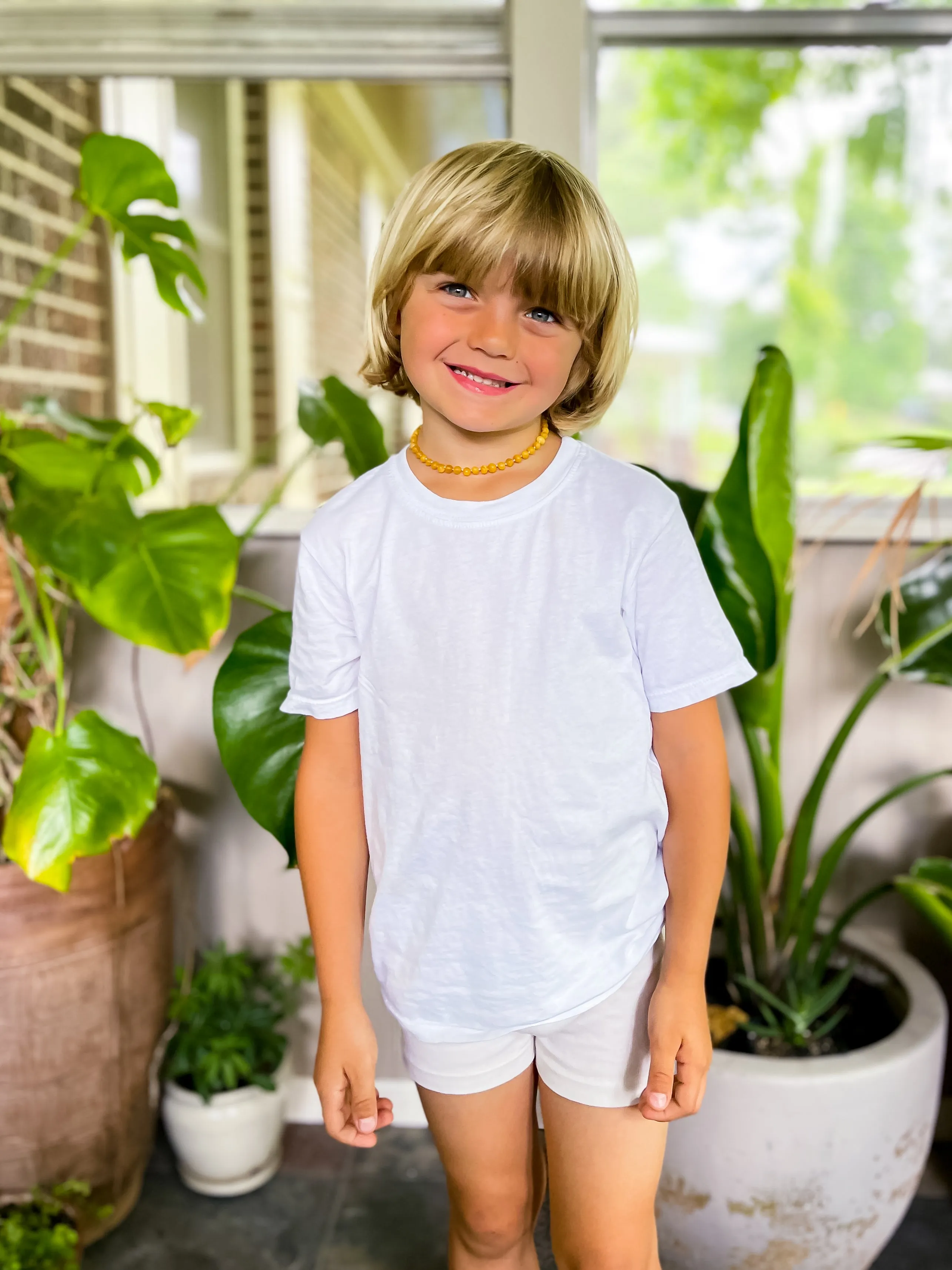 Boys Organic Cotton Boxer Brief | Elf Green