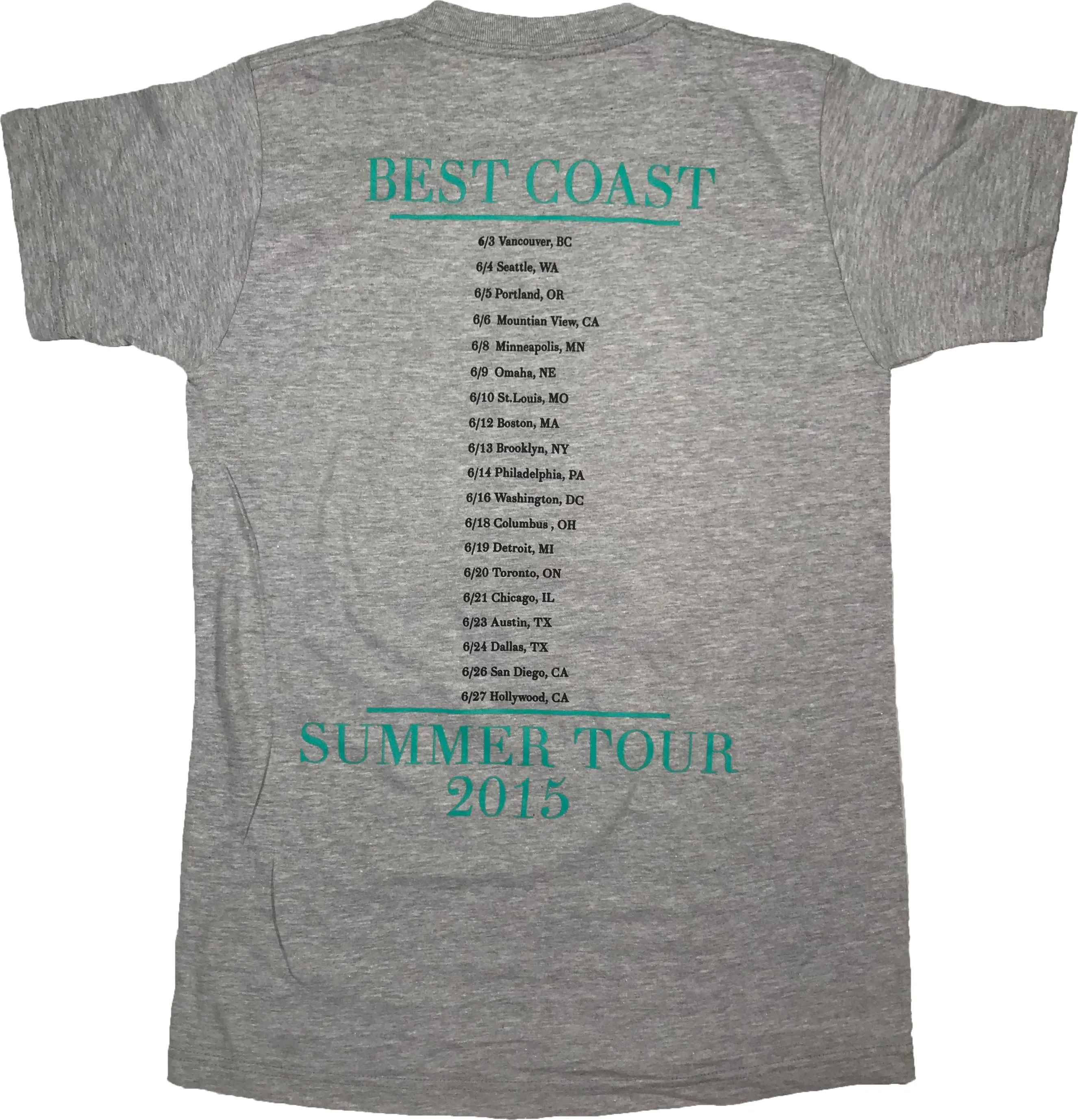 'California Nights' 2015 US Tour T-Shirt