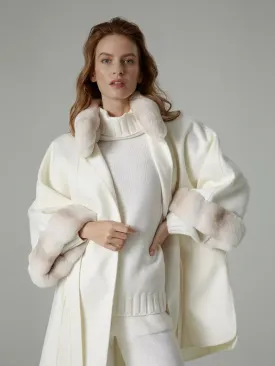 Cashmere cape