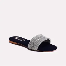 Catherine Blue Fancy Slippers 0411739