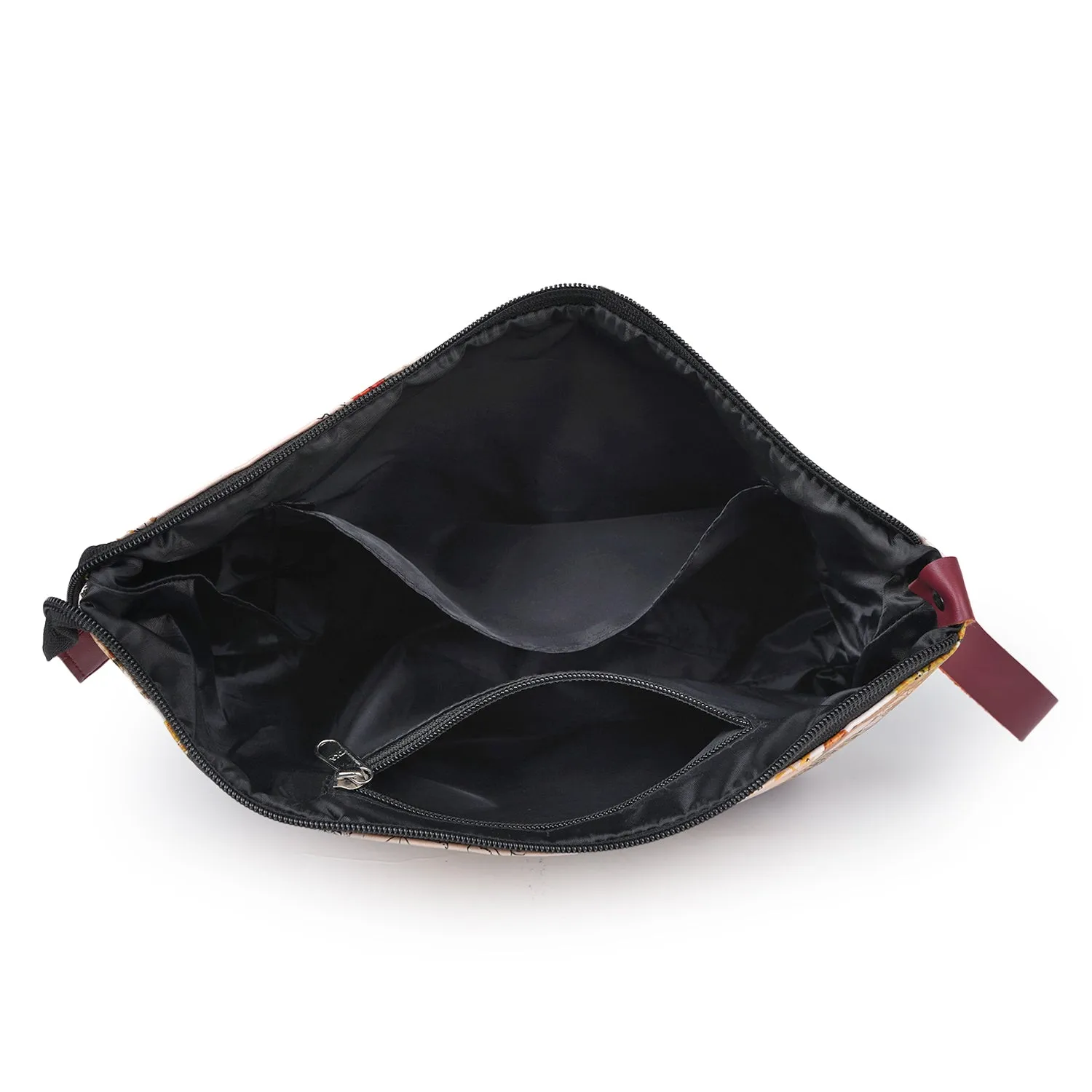 CIMONI Vegan Leather Stylish Classy Design Trendy Toiletry Travel Cosmetic Bag for Women