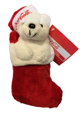 Coca-Cola® Plush Bear Ornaments