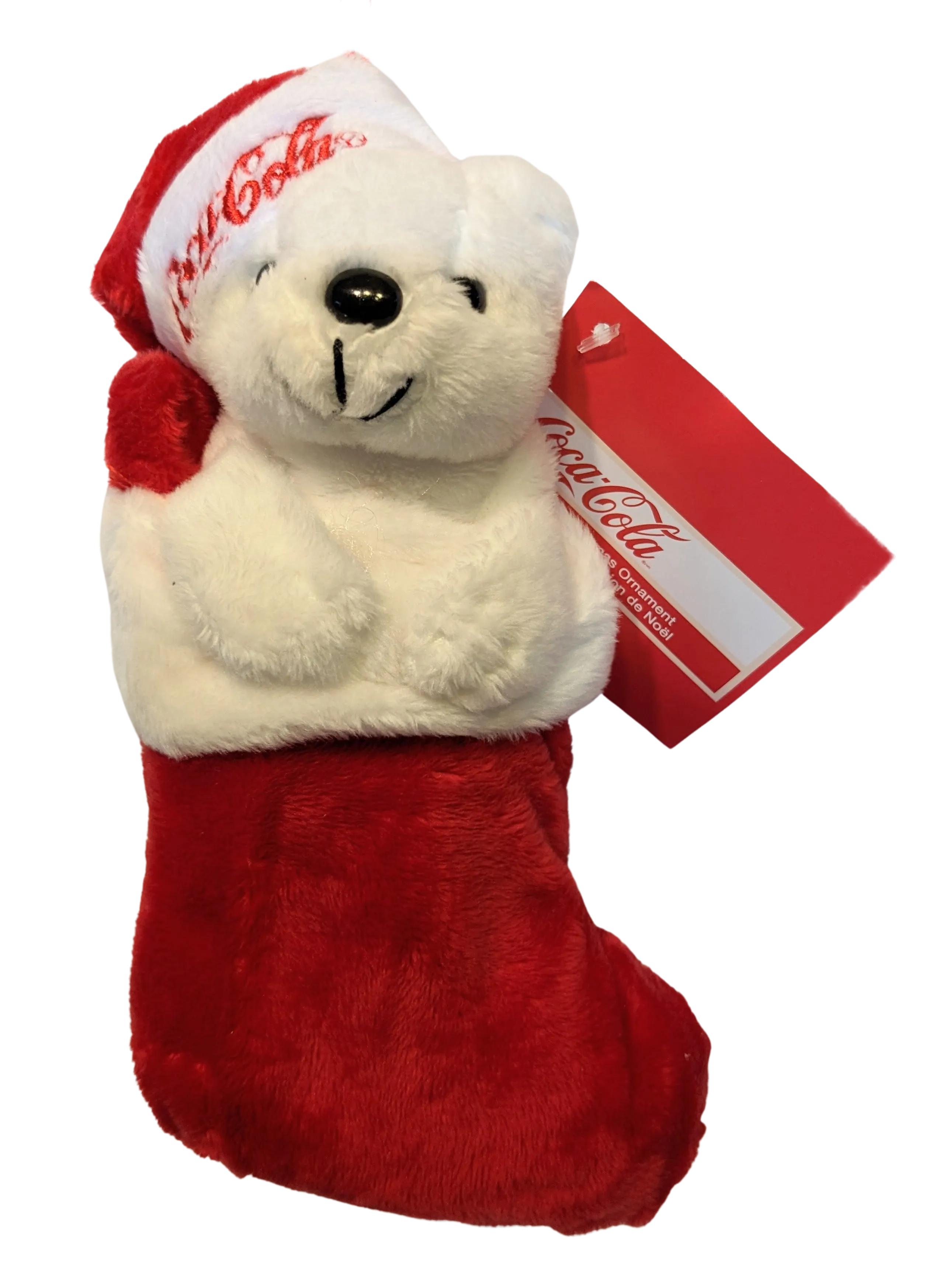 Coca-Cola® Plush Bear Ornaments