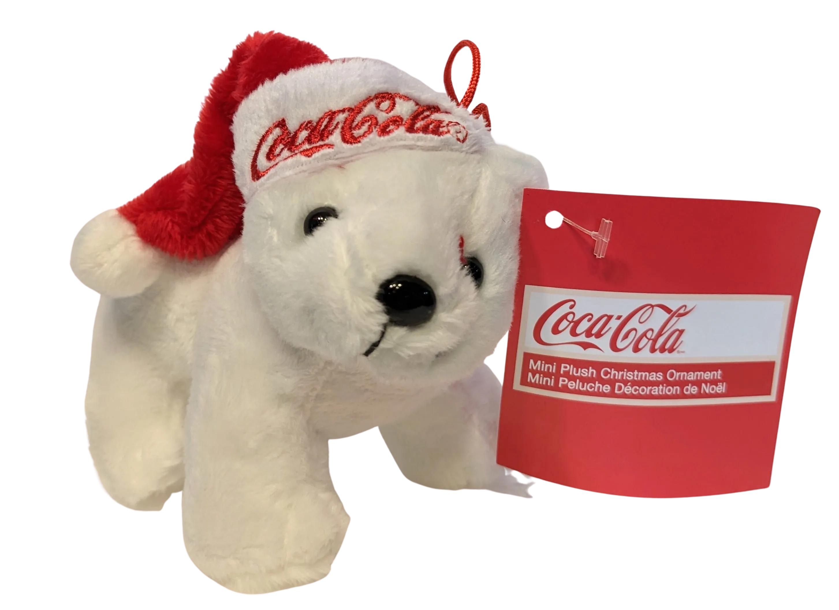 Coca-Cola® Plush Bear Ornaments