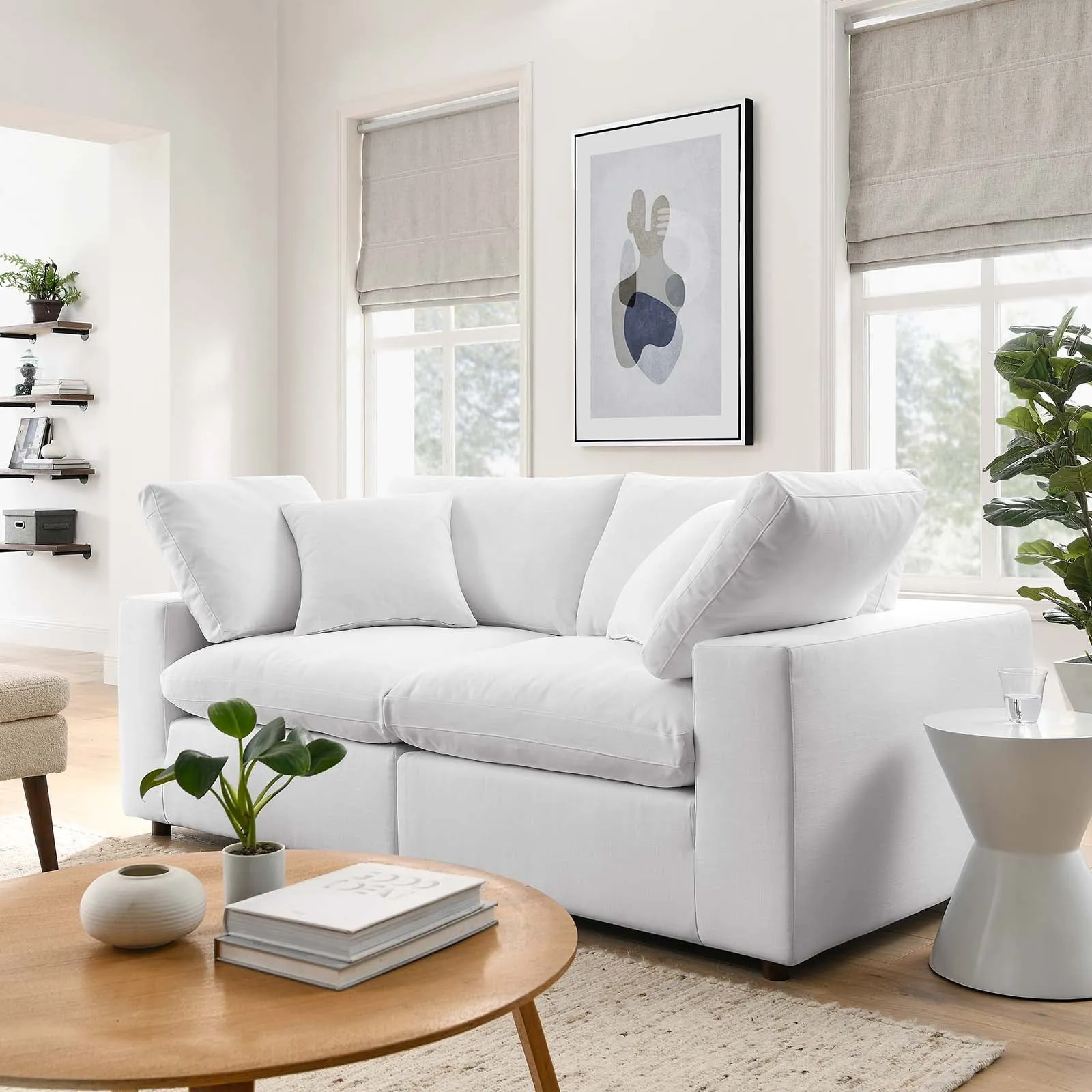 Commix Down Filled Overstuffed 2 Piece Sectional Sofa Set by Modway