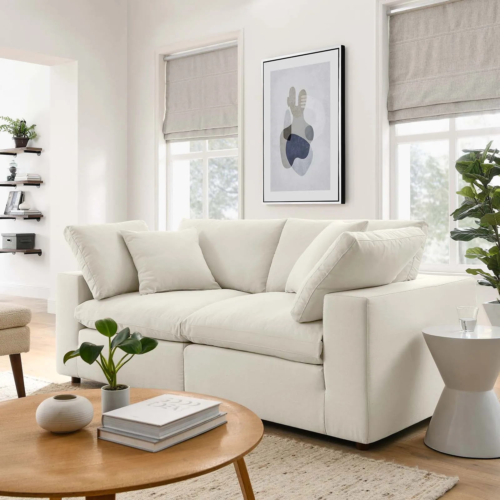 Commix Down Filled Overstuffed 2 Piece Sectional Sofa Set by Modway