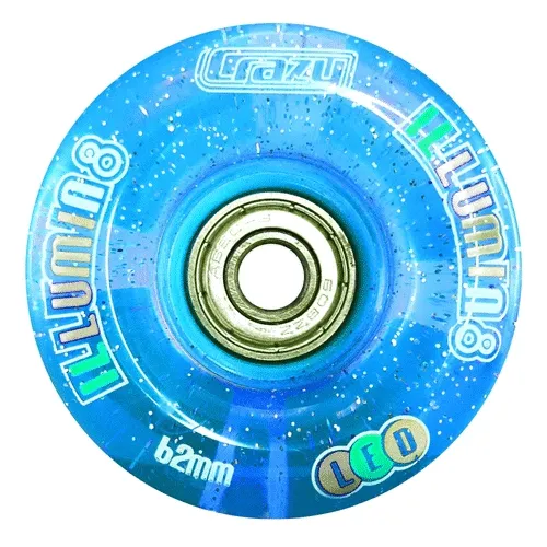 Crazy Skates Illumin8 LED Light Up Wheels 2/PACK
