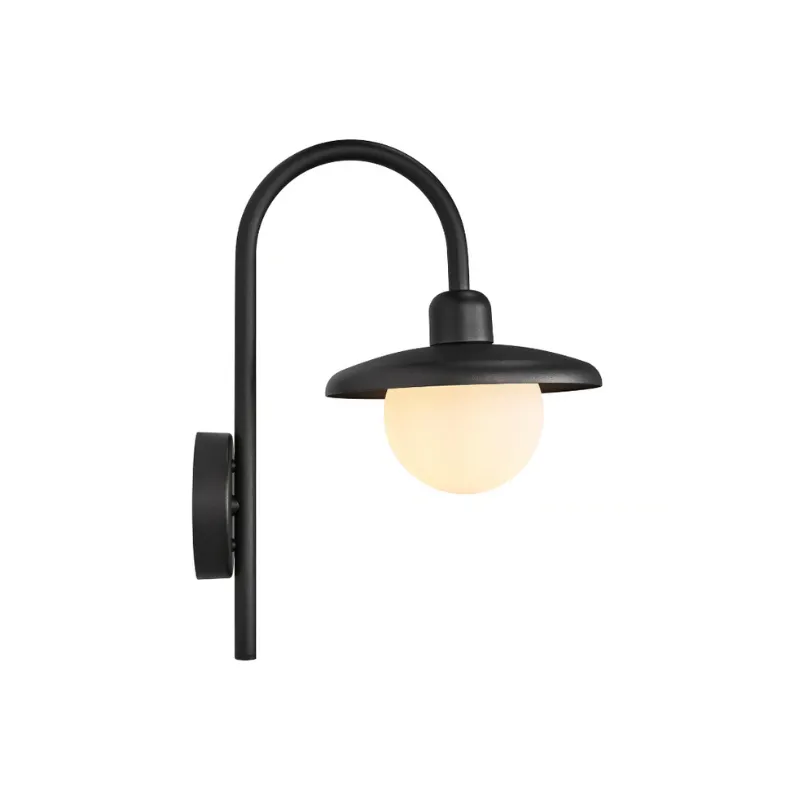 Curved Vintage Wall Light