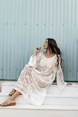 Debora White Lace Dress