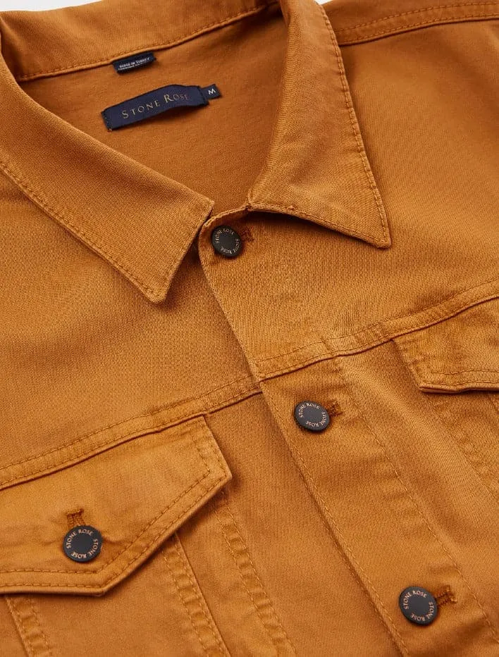 Deep Camel Trucker Jacket
