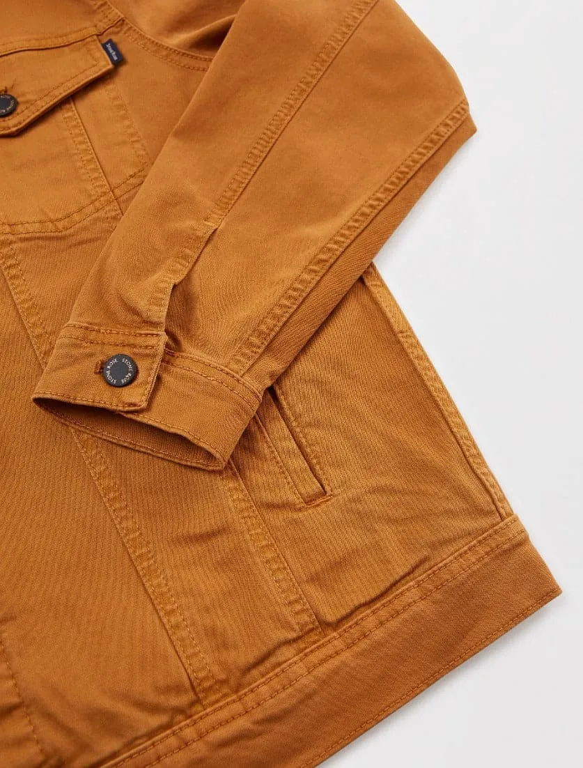 Deep Camel Trucker Jacket