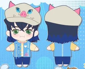 Demon Slayer Inosuke Hashibira Custom Plush Dress Up Doll (Hyper detailed)