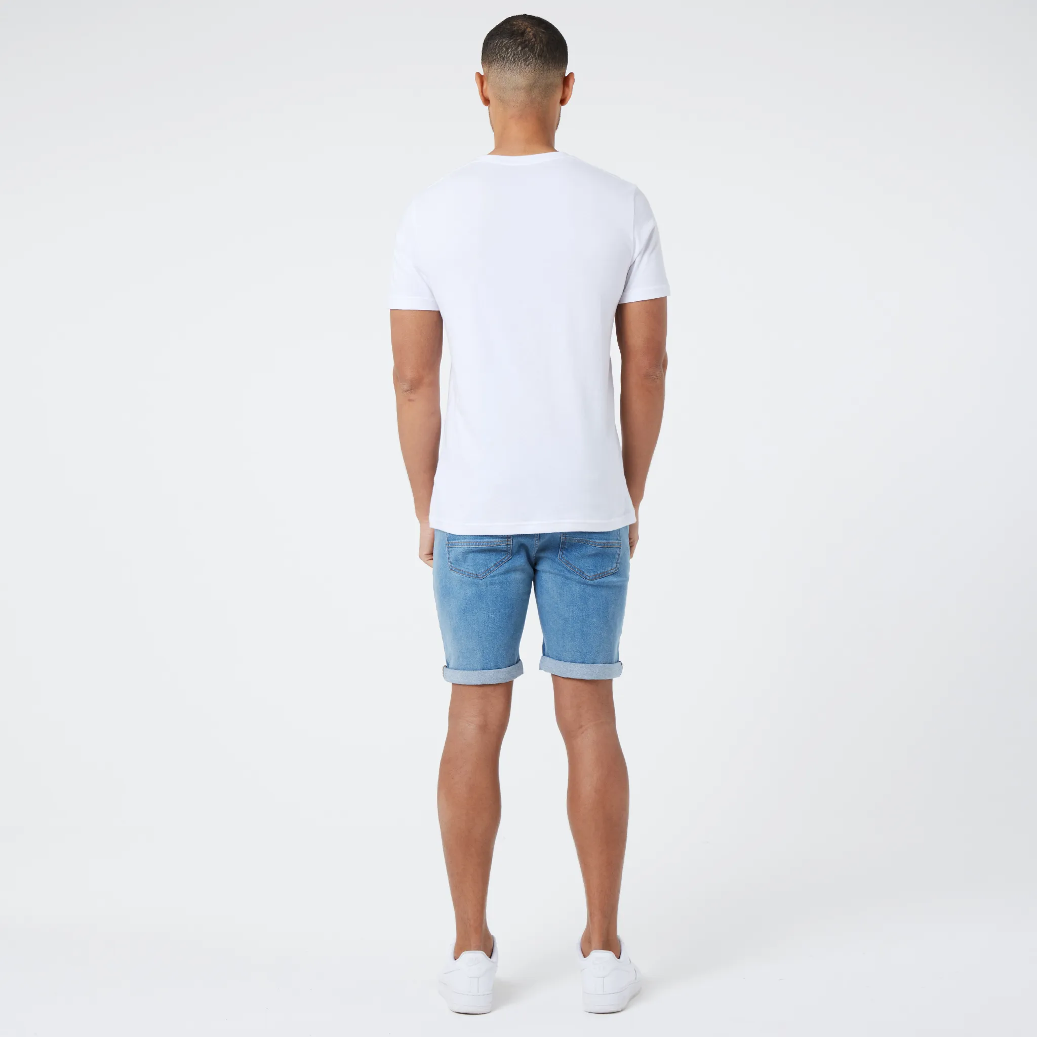 Denim Short | Light Blue Wash