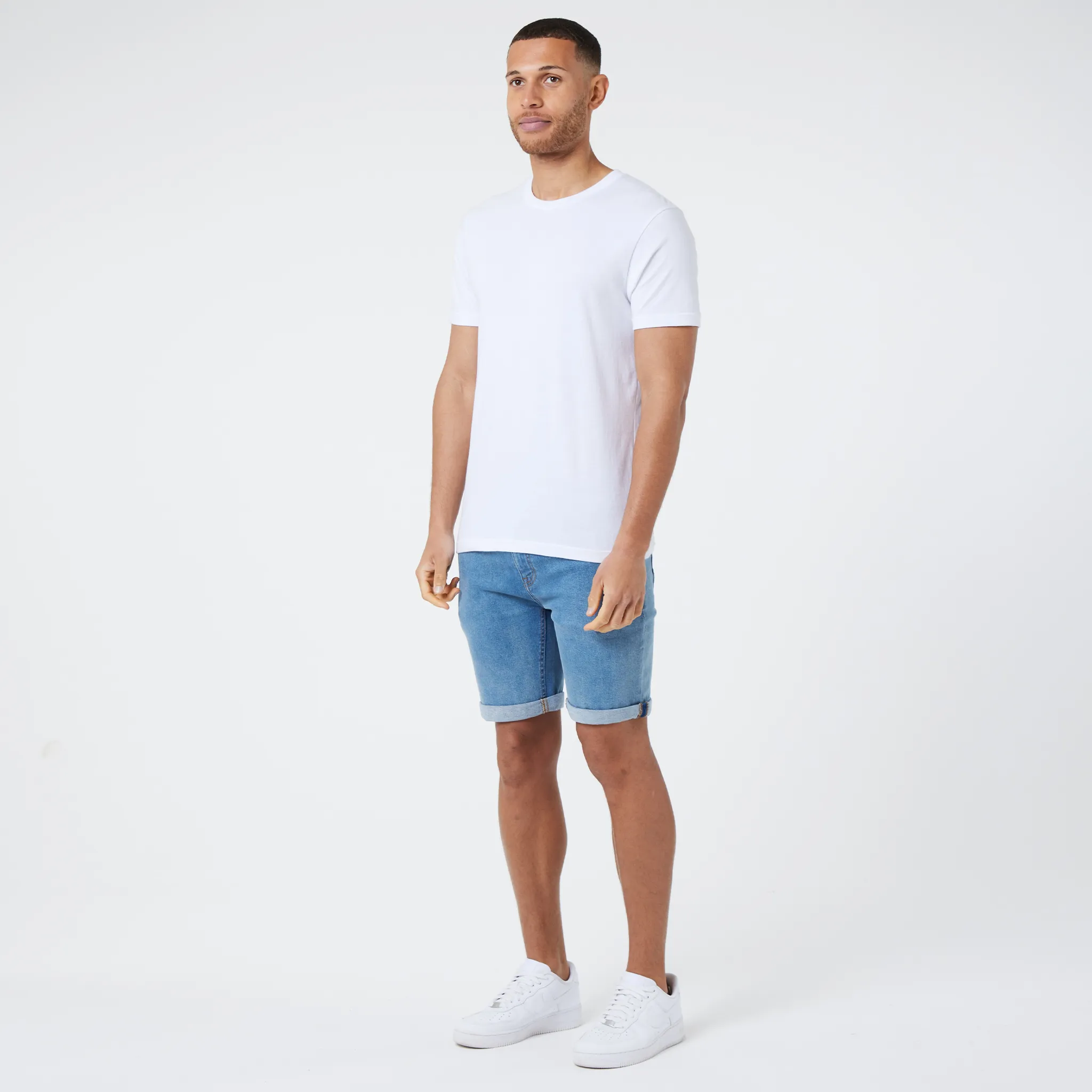 Denim Short | Light Blue Wash