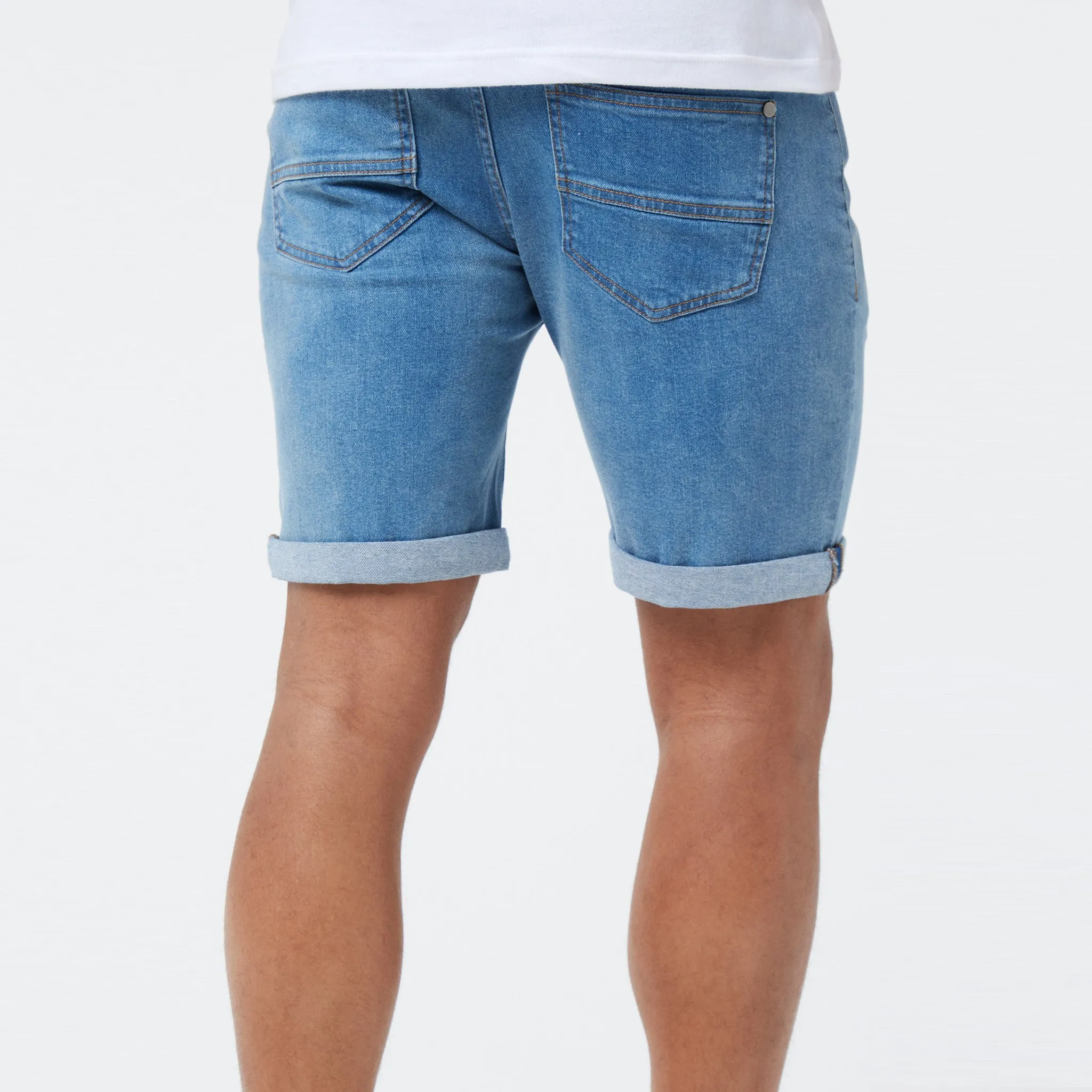 Denim Short | Light Blue Wash