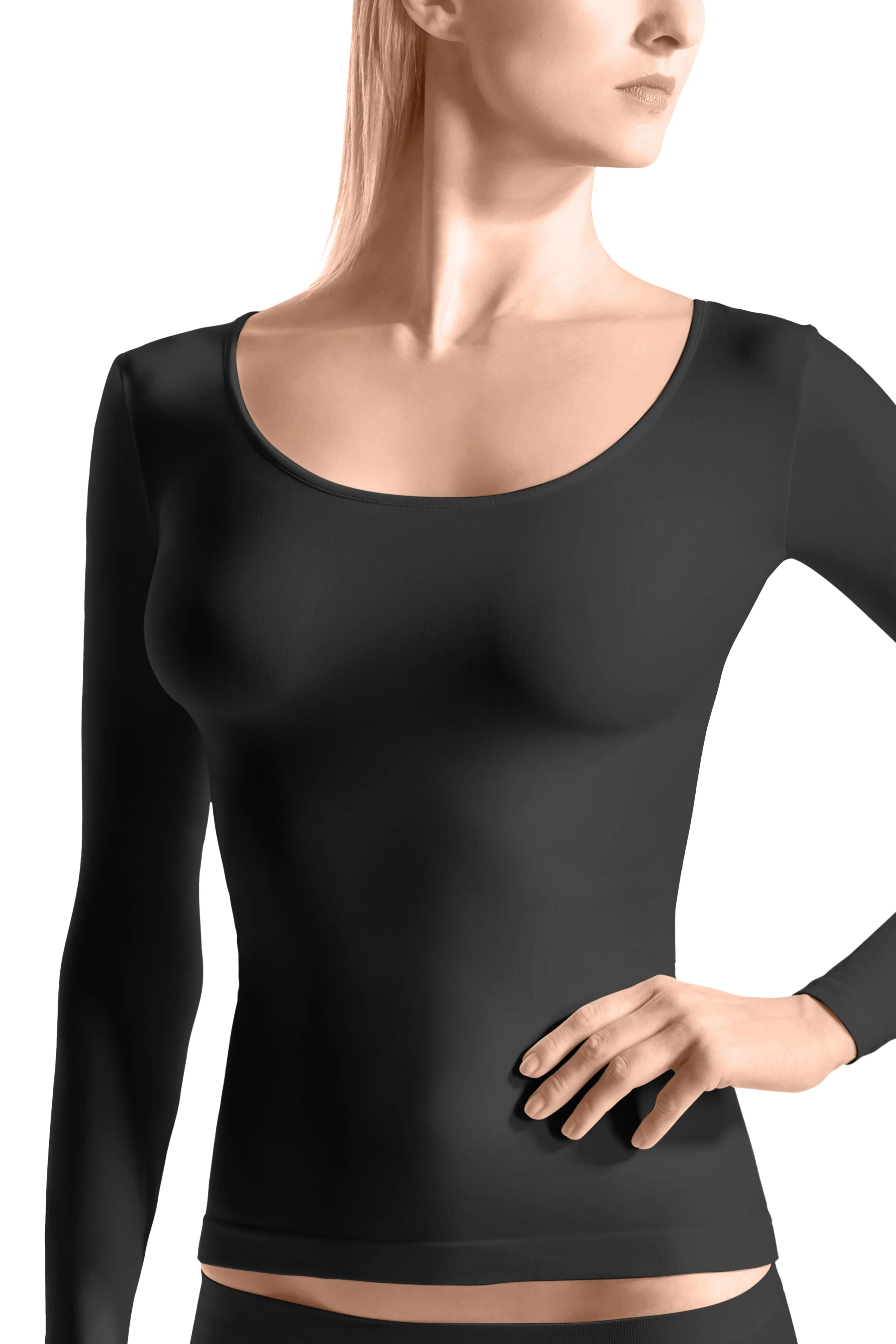 Dolcevita Shirt fitted long sleeve top