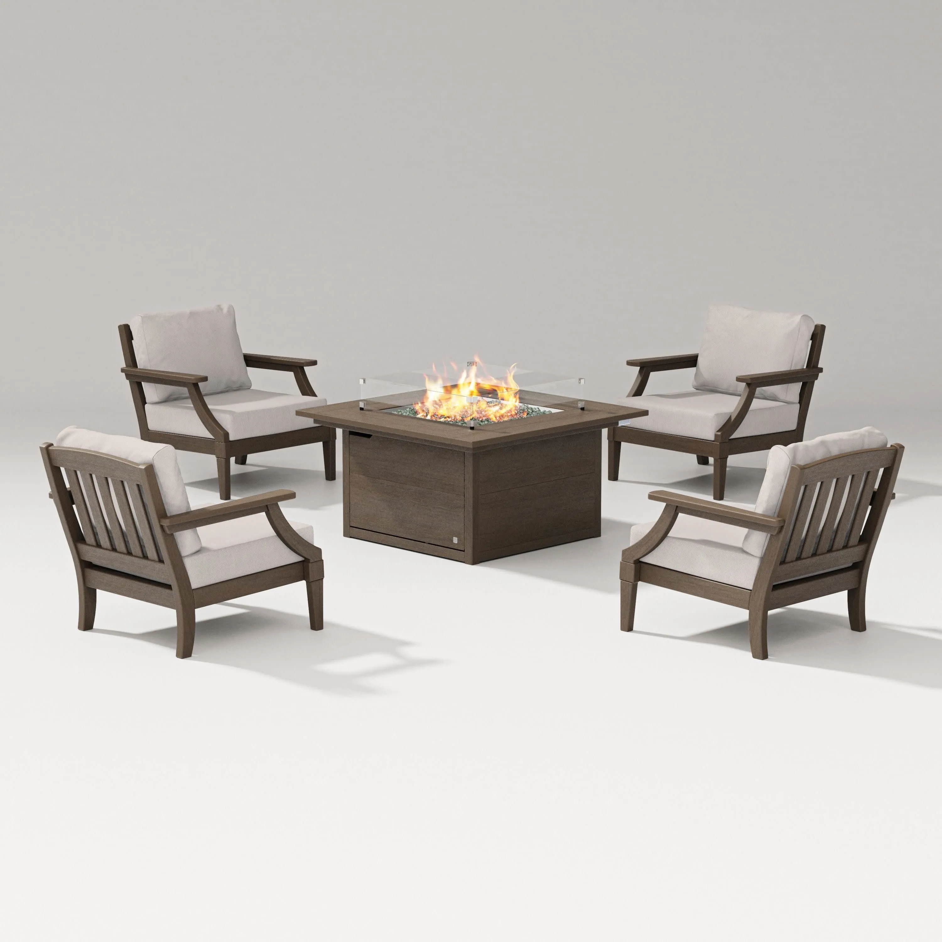 Estate 5-Piece Lounge Fire Table Set