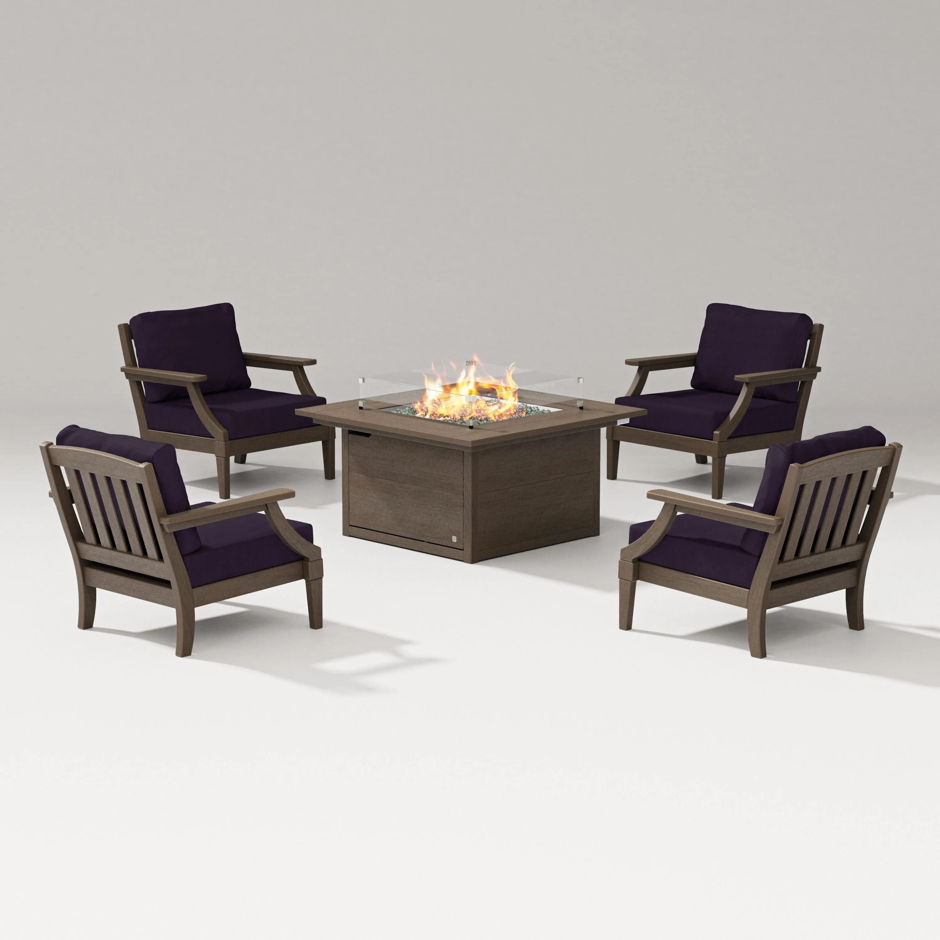 Estate 5-Piece Lounge Fire Table Set