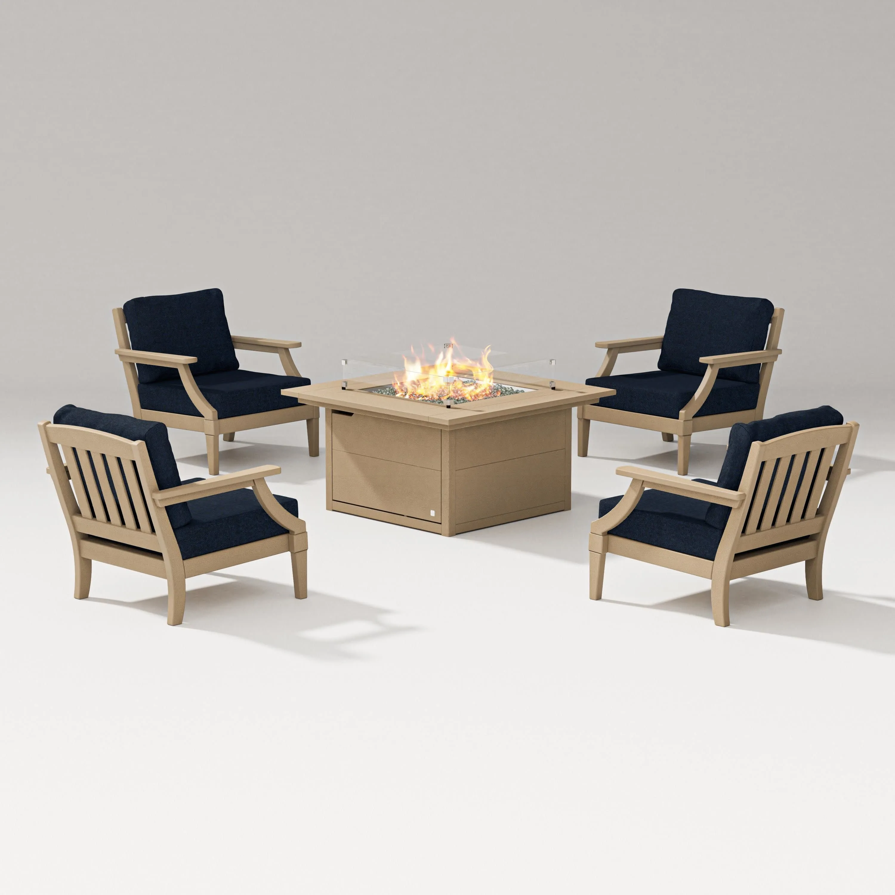 Estate 5-Piece Lounge Fire Table Set