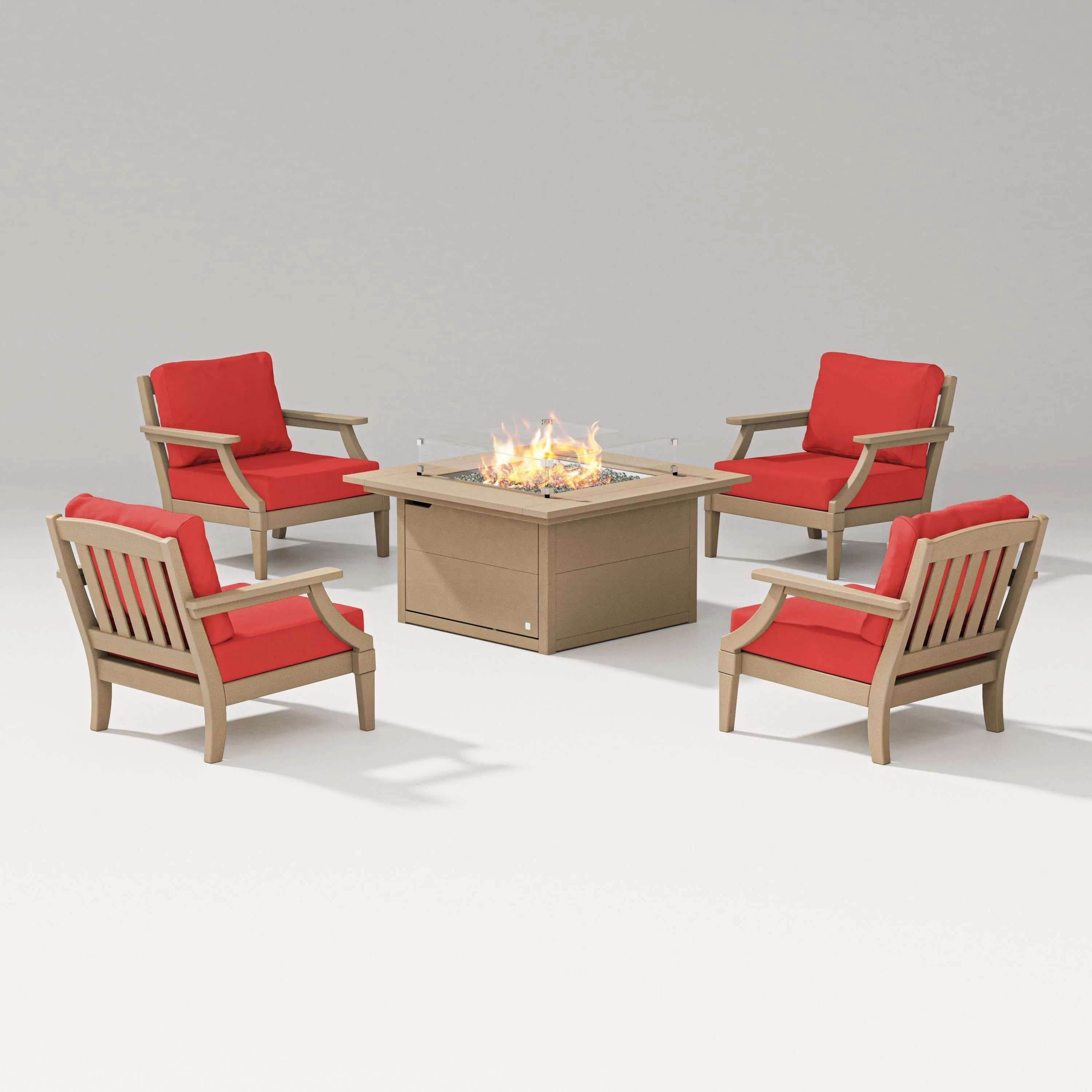 Estate 5-Piece Lounge Fire Table Set