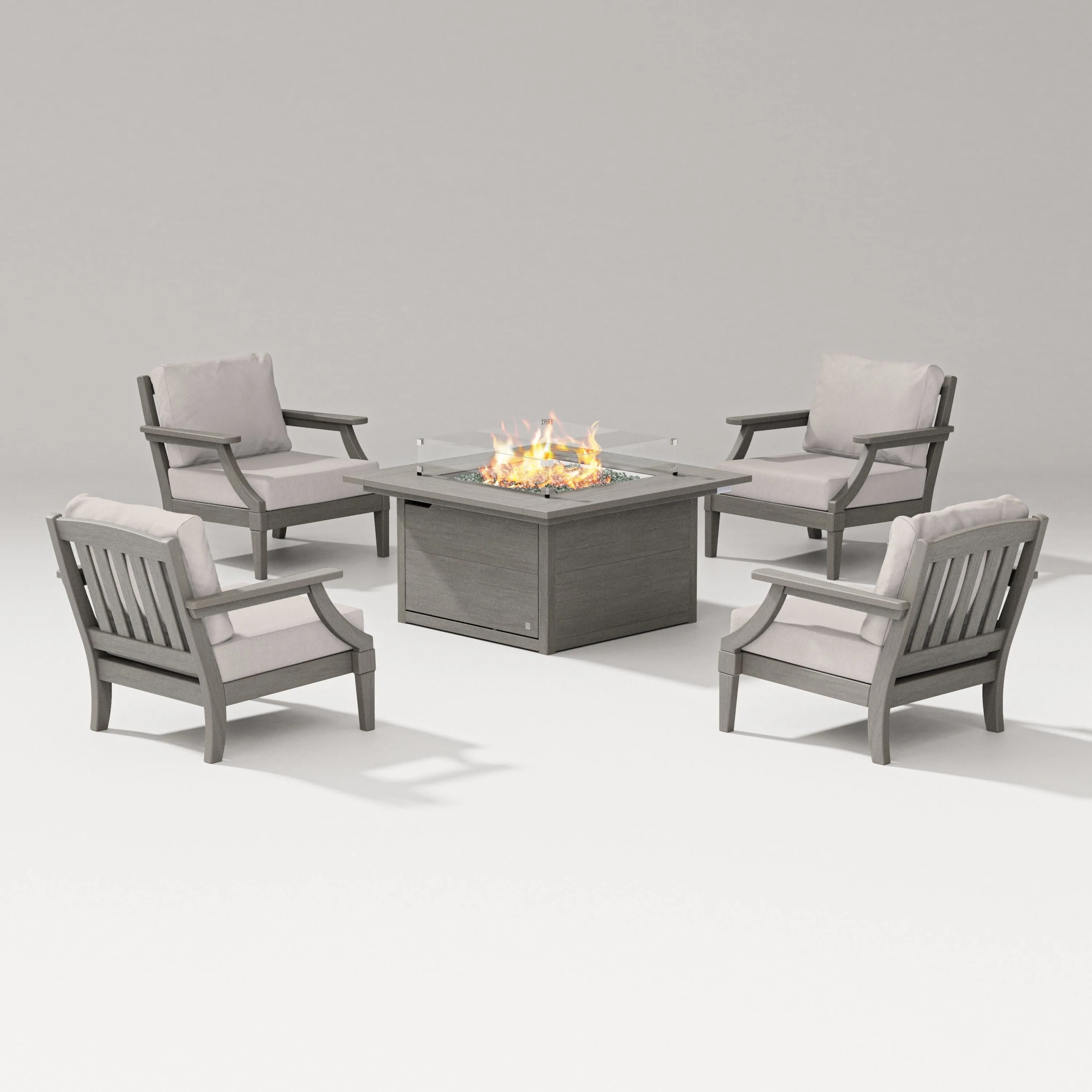 Estate 5-Piece Lounge Fire Table Set