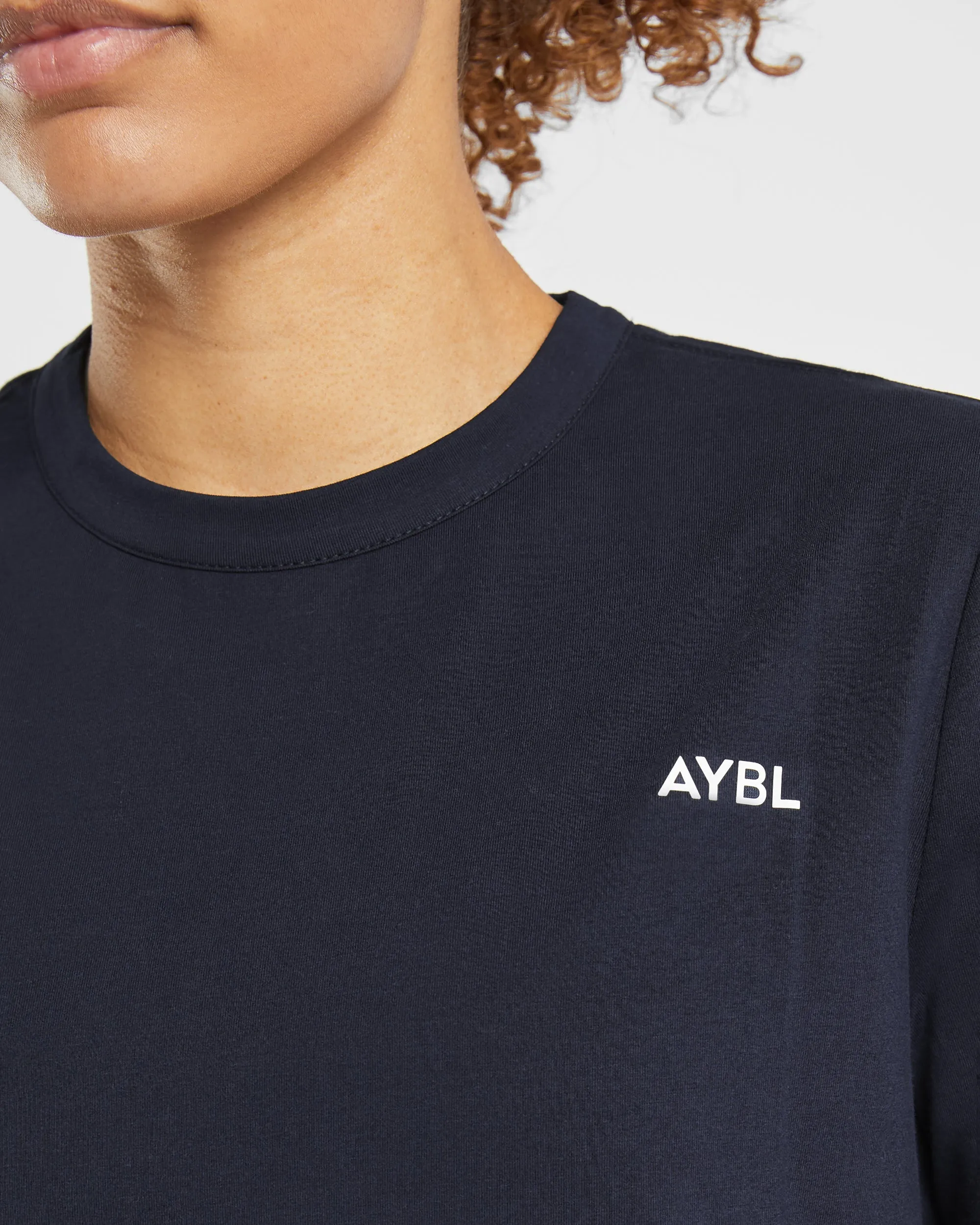 Everyday Relaxed T Shirt - Navy