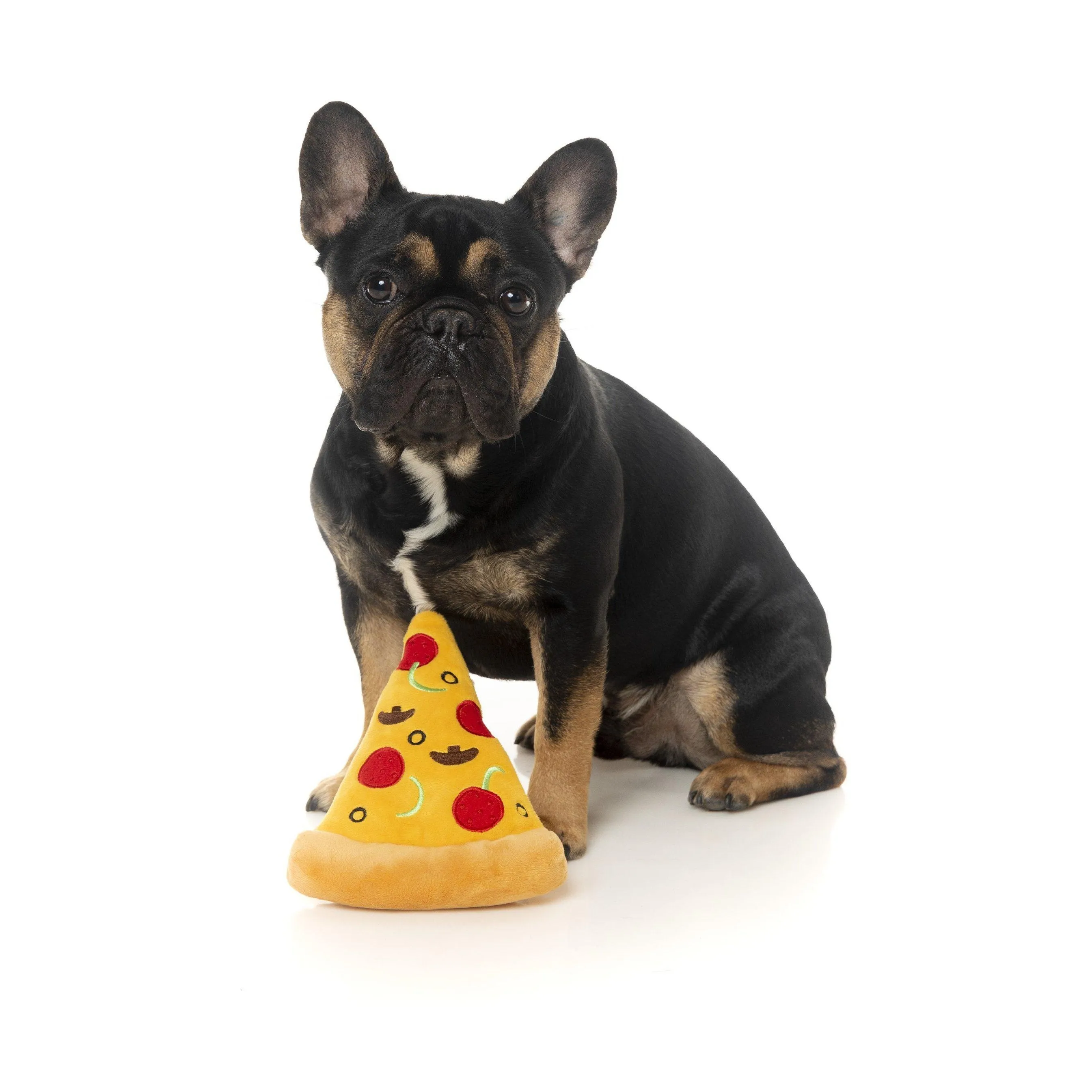 FuzzYard  - Pizza - Plush Dog Toy