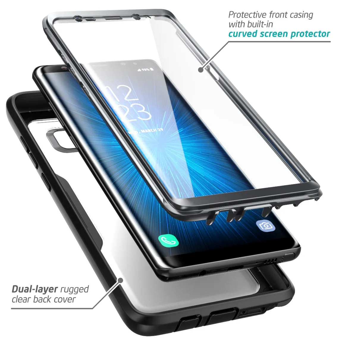 Galaxy Note 8 Magma Case(open box) - Black