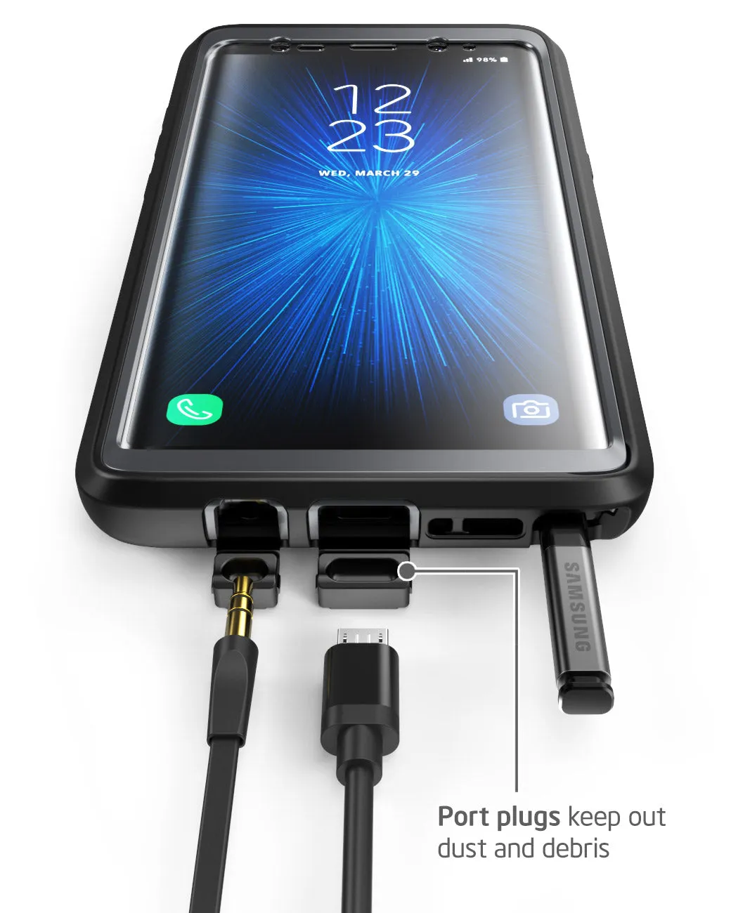 Galaxy Note 8 Magma Case(open box) - Black