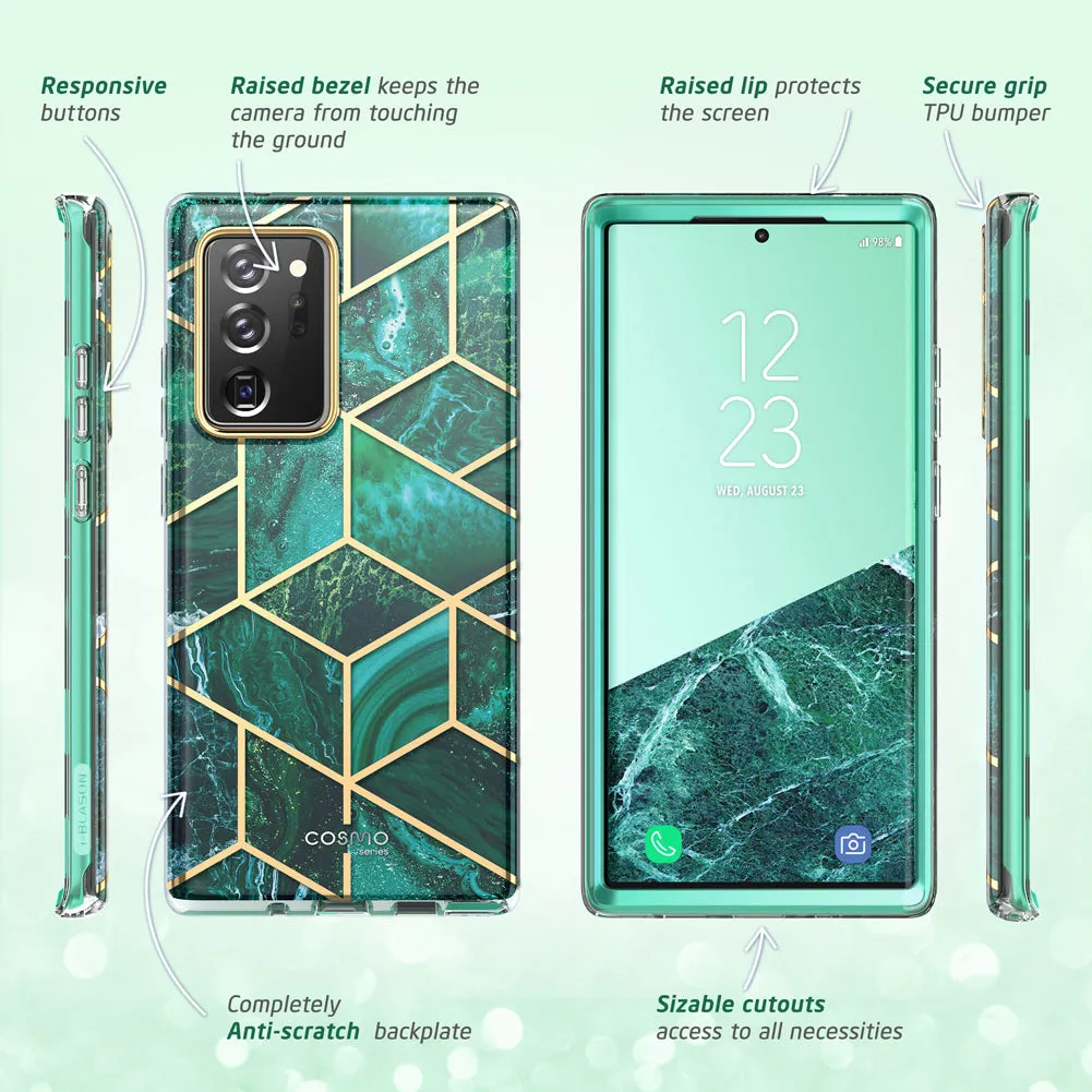 Galaxy Note20 Ultra Cosmo Case(open box) - Marble Green