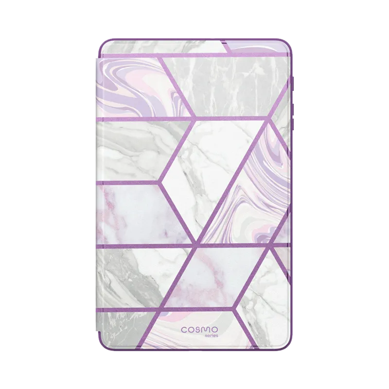 Galaxy Tab A 10.1 inch (2019) Cosmo Case -(open box)- Marble Purple