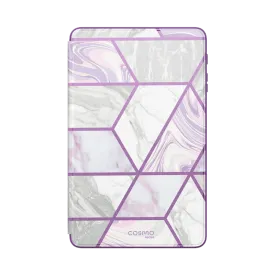 Galaxy Tab A 10.1 inch (2019) Cosmo Case -(open box)- Marble Purple