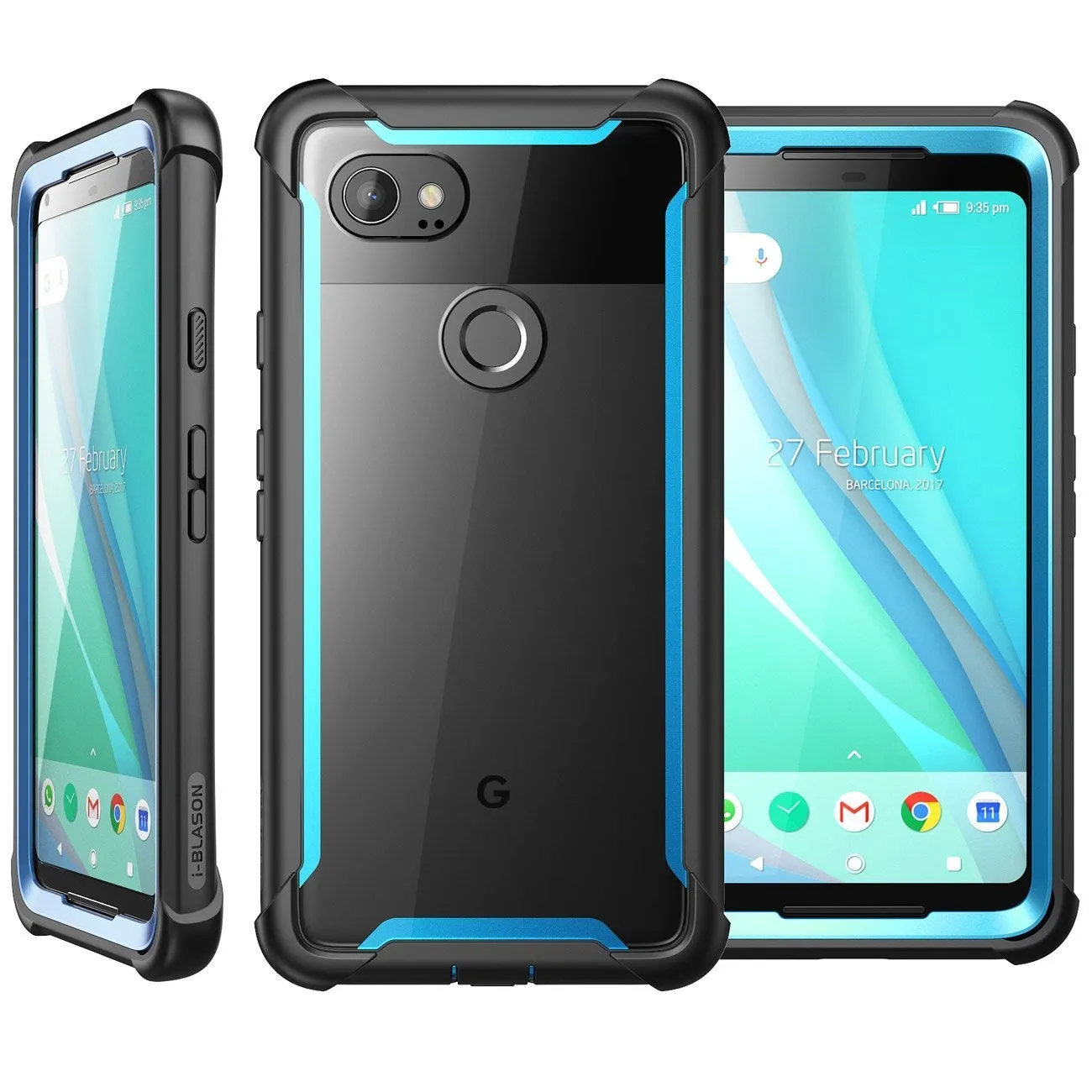 Google Pixel 2 XL Ares Case(open box)-Blue