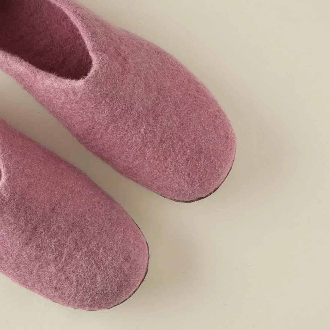Greta Felted Wool Slippers