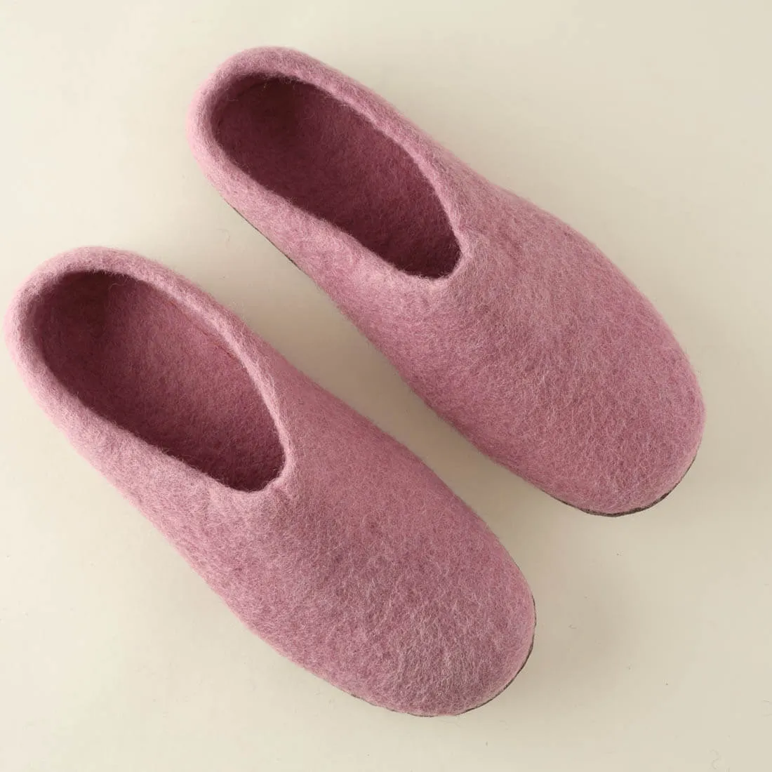 Greta Felted Wool Slippers