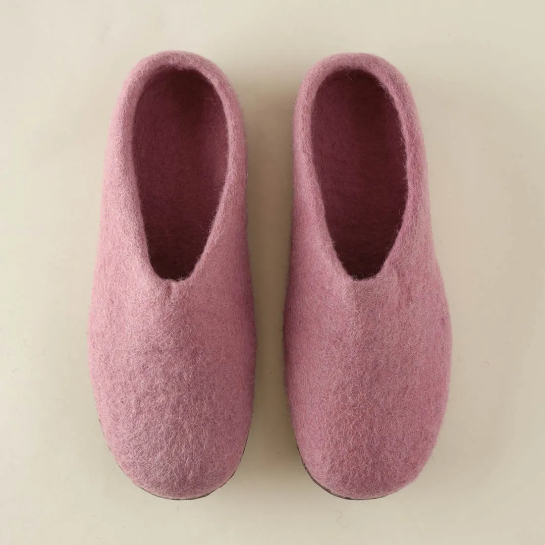 Greta Felted Wool Slippers